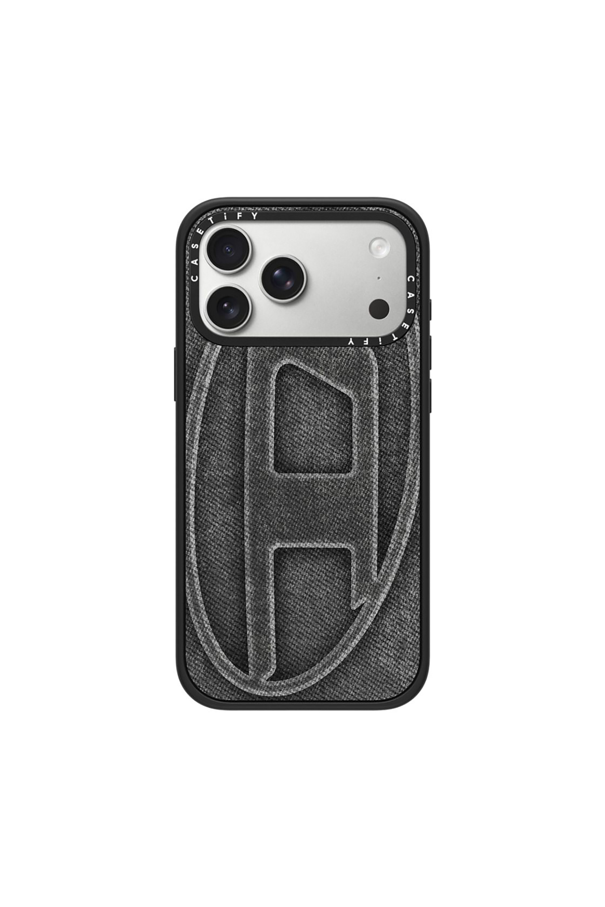 Diesel - 60573 MOULDED CASE, Funda Oval D impact por iPhone 17 Pro Max Unisex in Negro - 1