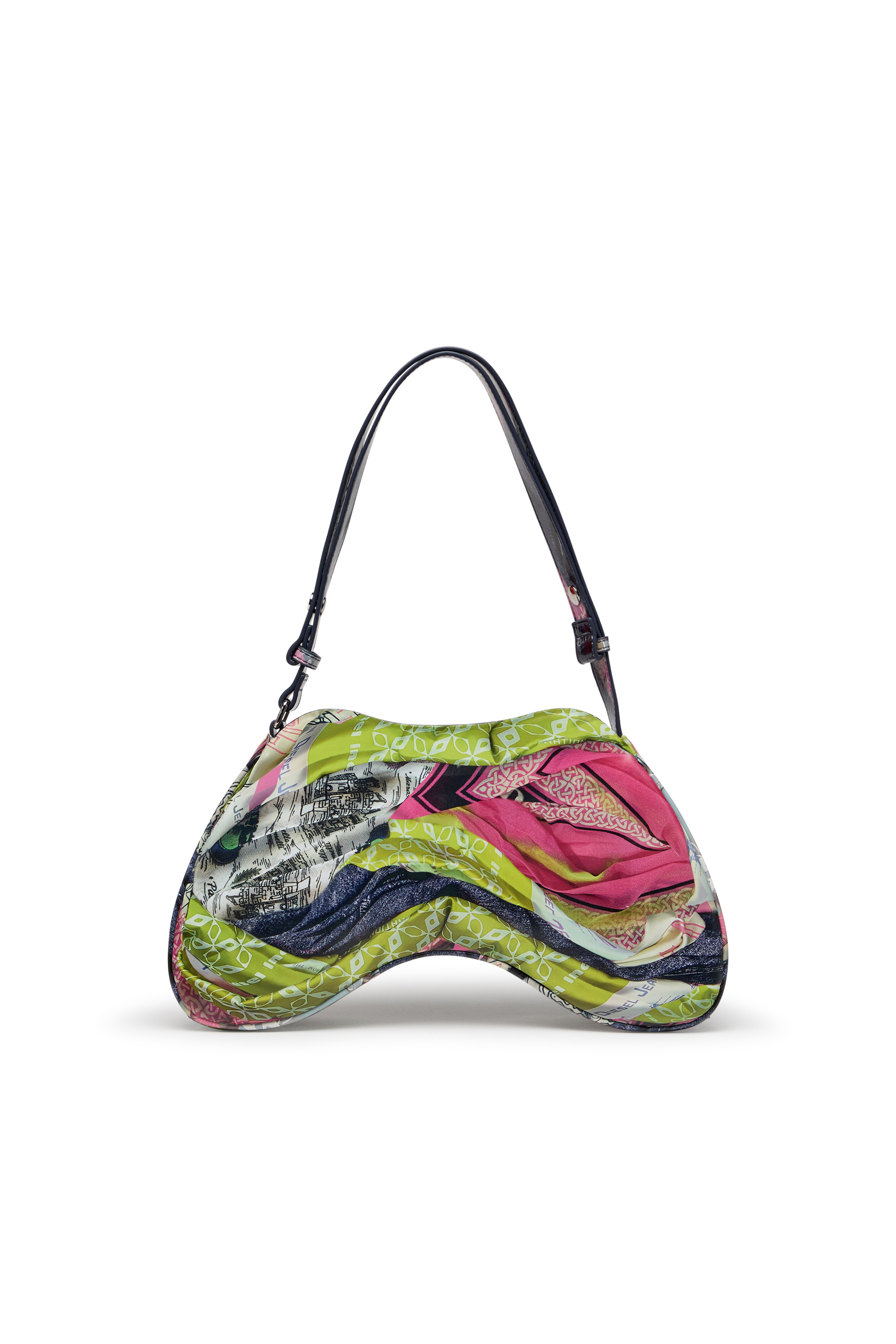 Diesel - PLAY SHOULDER, Play-Bolso de hombro brillante Mujer in Multicolor - 3