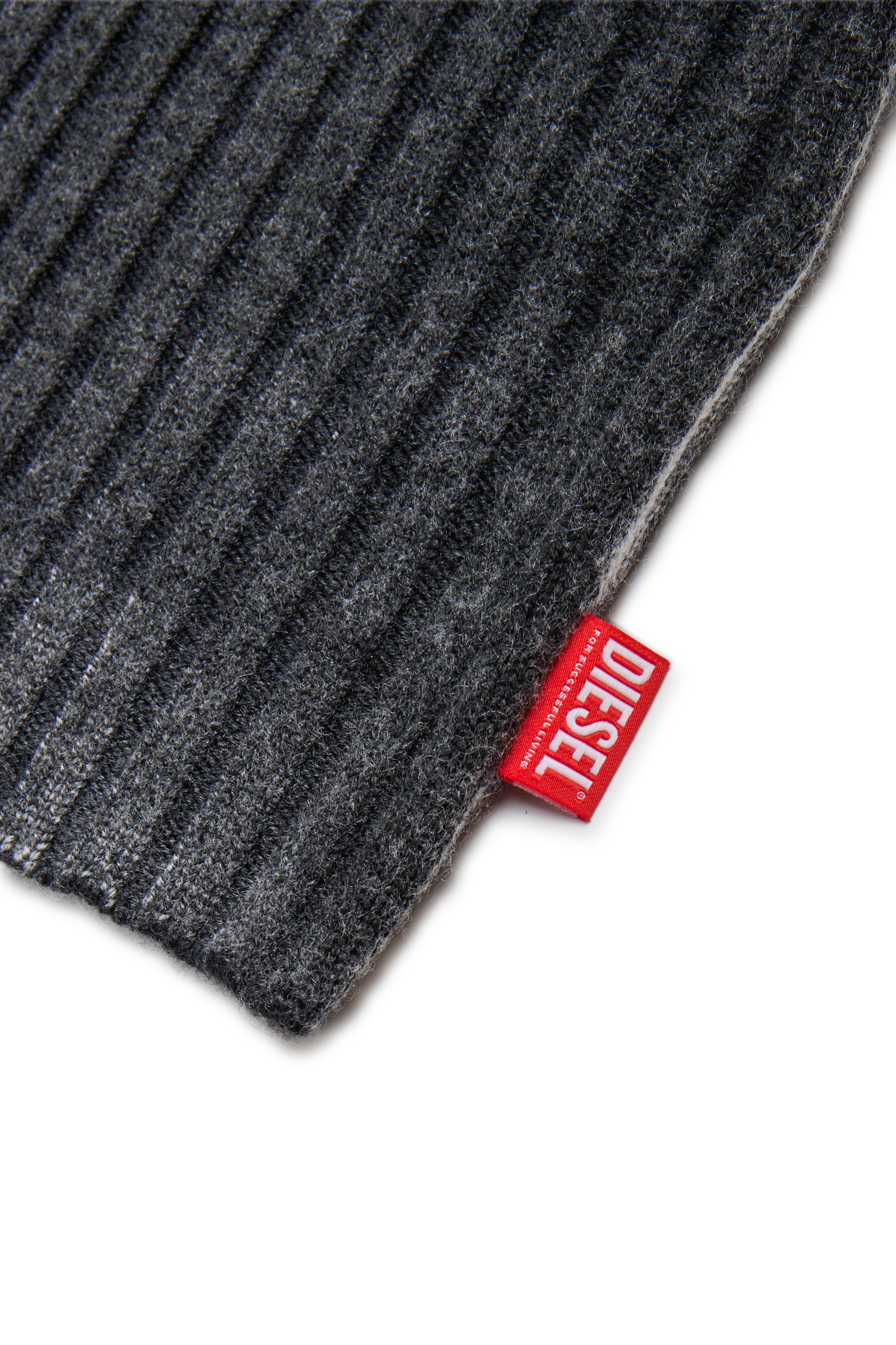 Diesel - GMASI, Falda de lana con cremallera central Mujer in Negro - 4