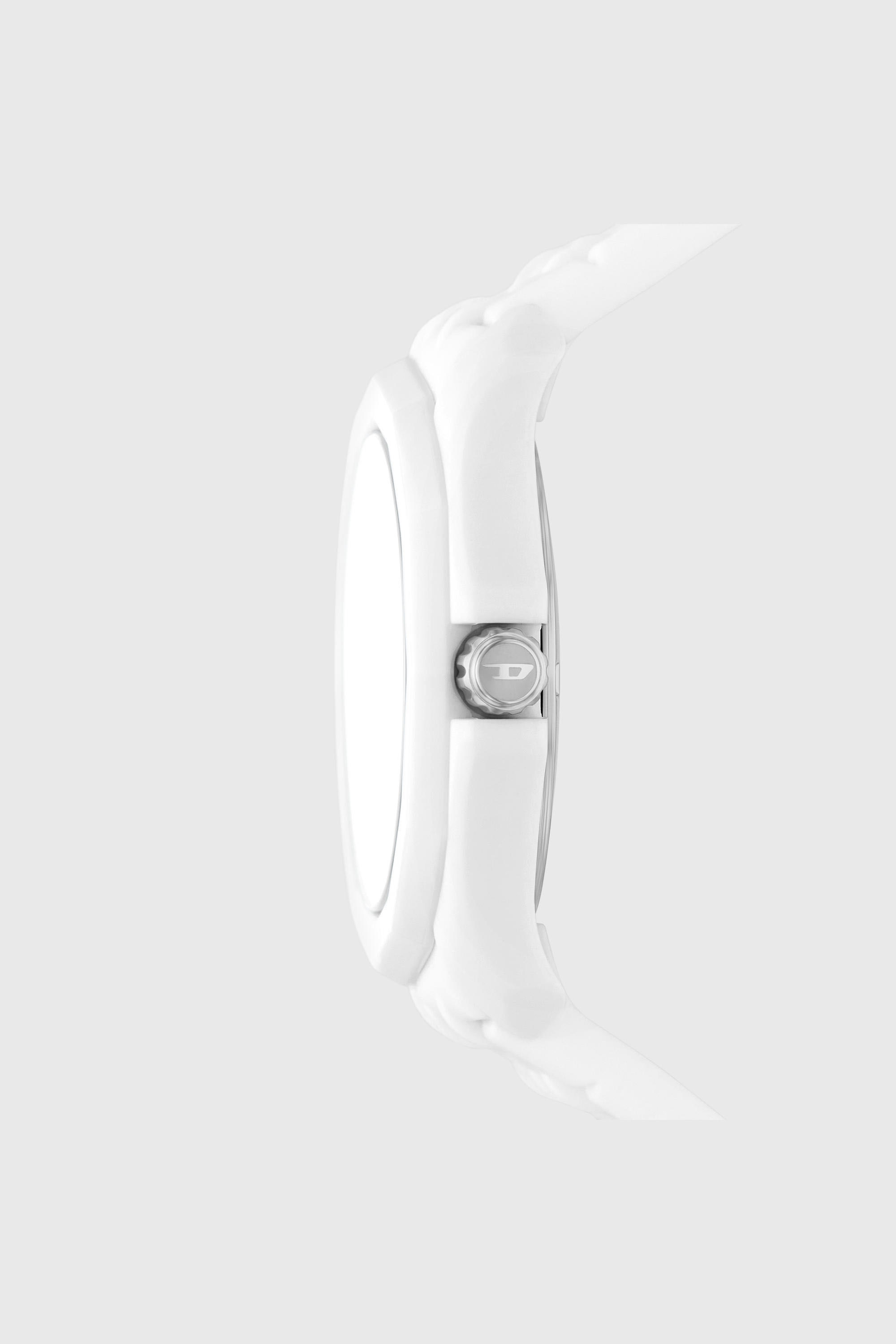 Diesel - DZ2244 WATCH, Reloj Stinger de silicona blanca Hombre in Blanco - 3