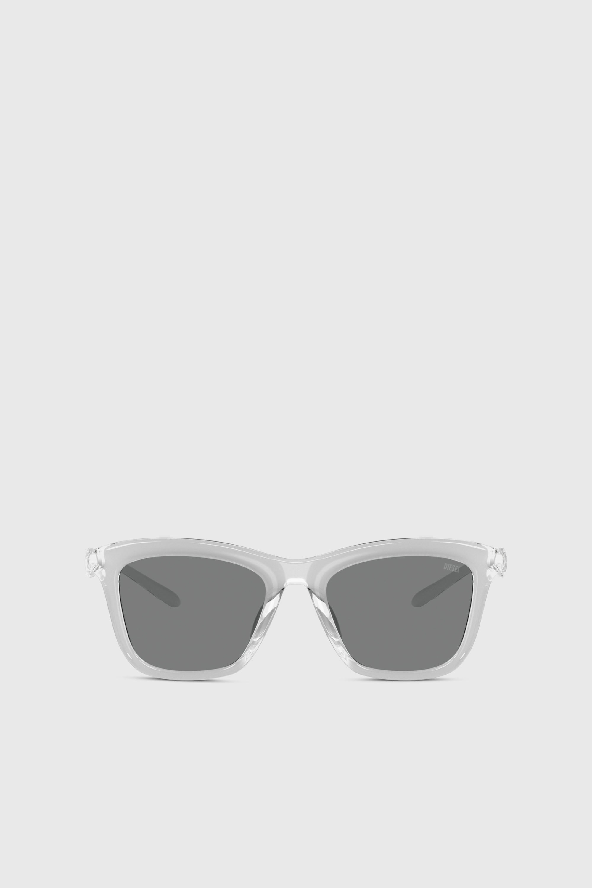 Diesel - 0DL3008U, Gafas de sol cuadradas Unisex in Gris - 1