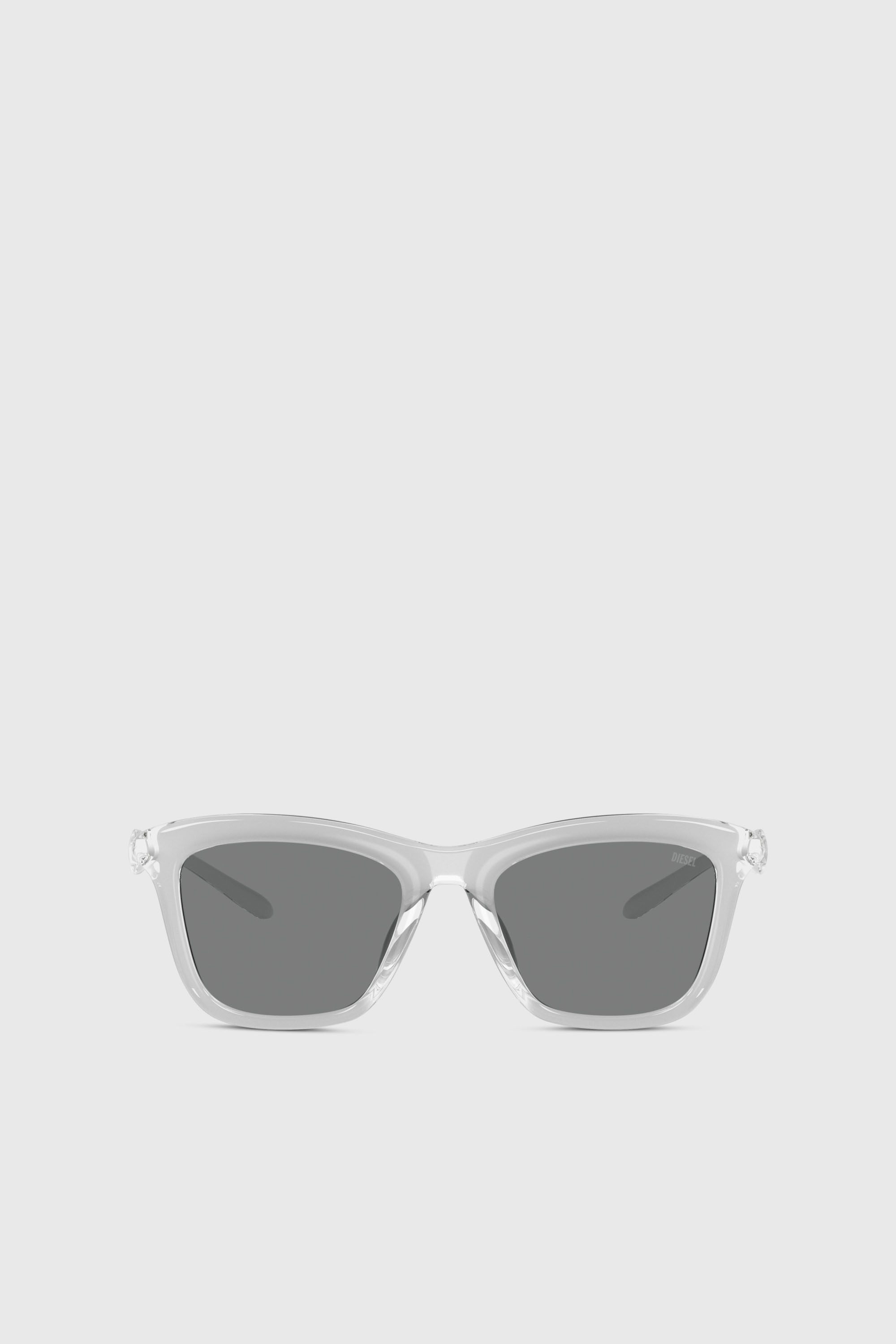 Diesel - 0DL3008U, Gafas de sol cuadradas Unisex in Gris - 1