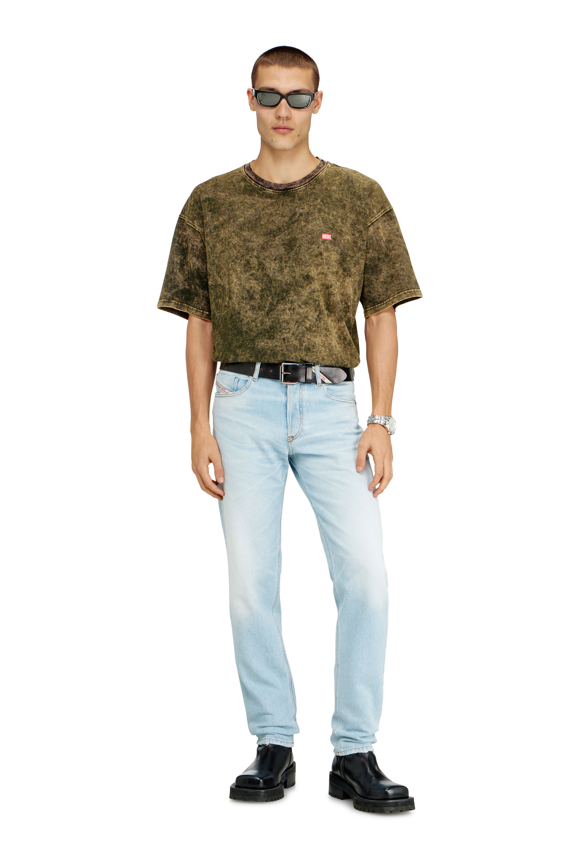 Diesel - Regular Jeans 2023 D-Finitive 09N54 Hombre, Azul Claro - 1