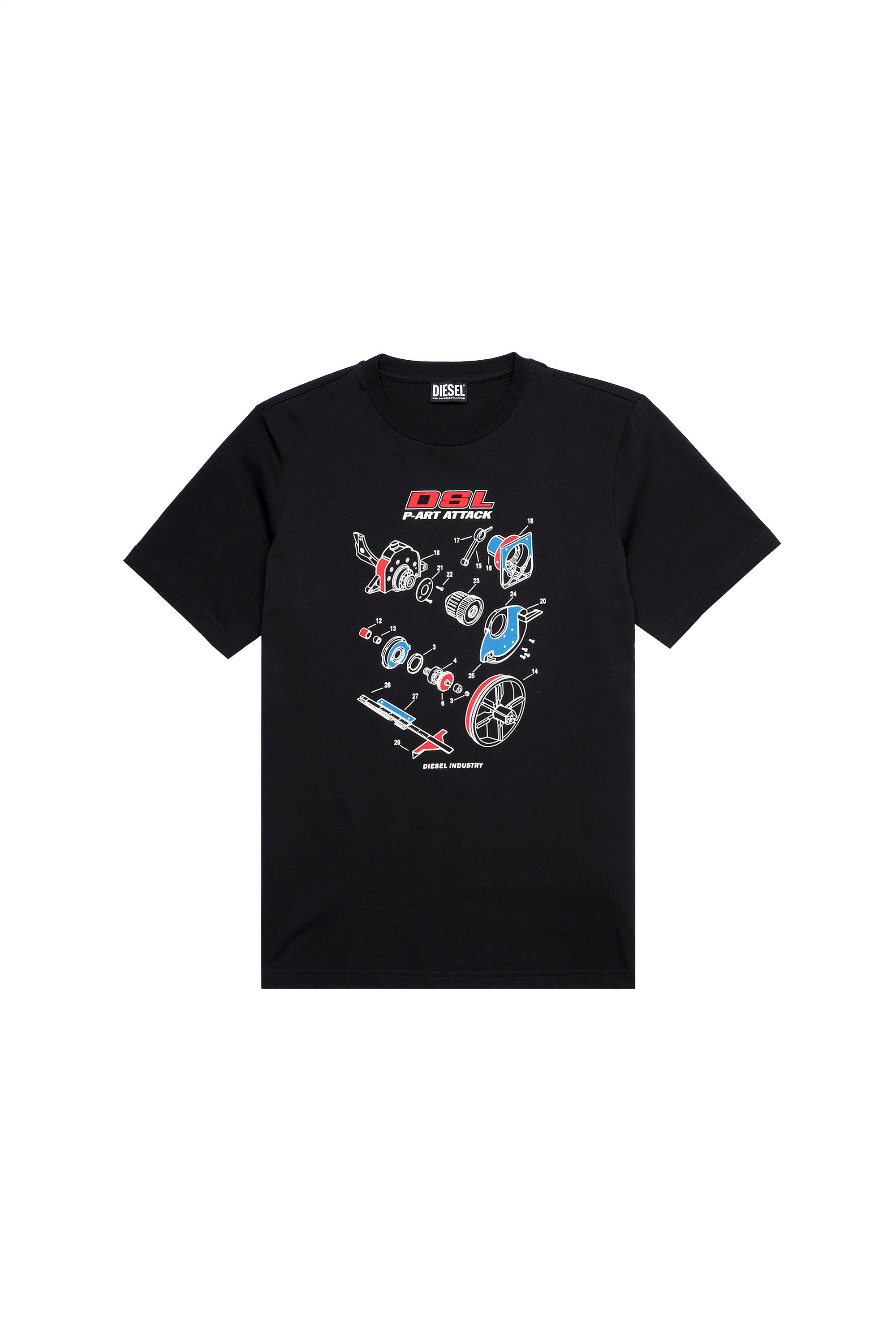 T-JUST-B53, Negro - Camisetas