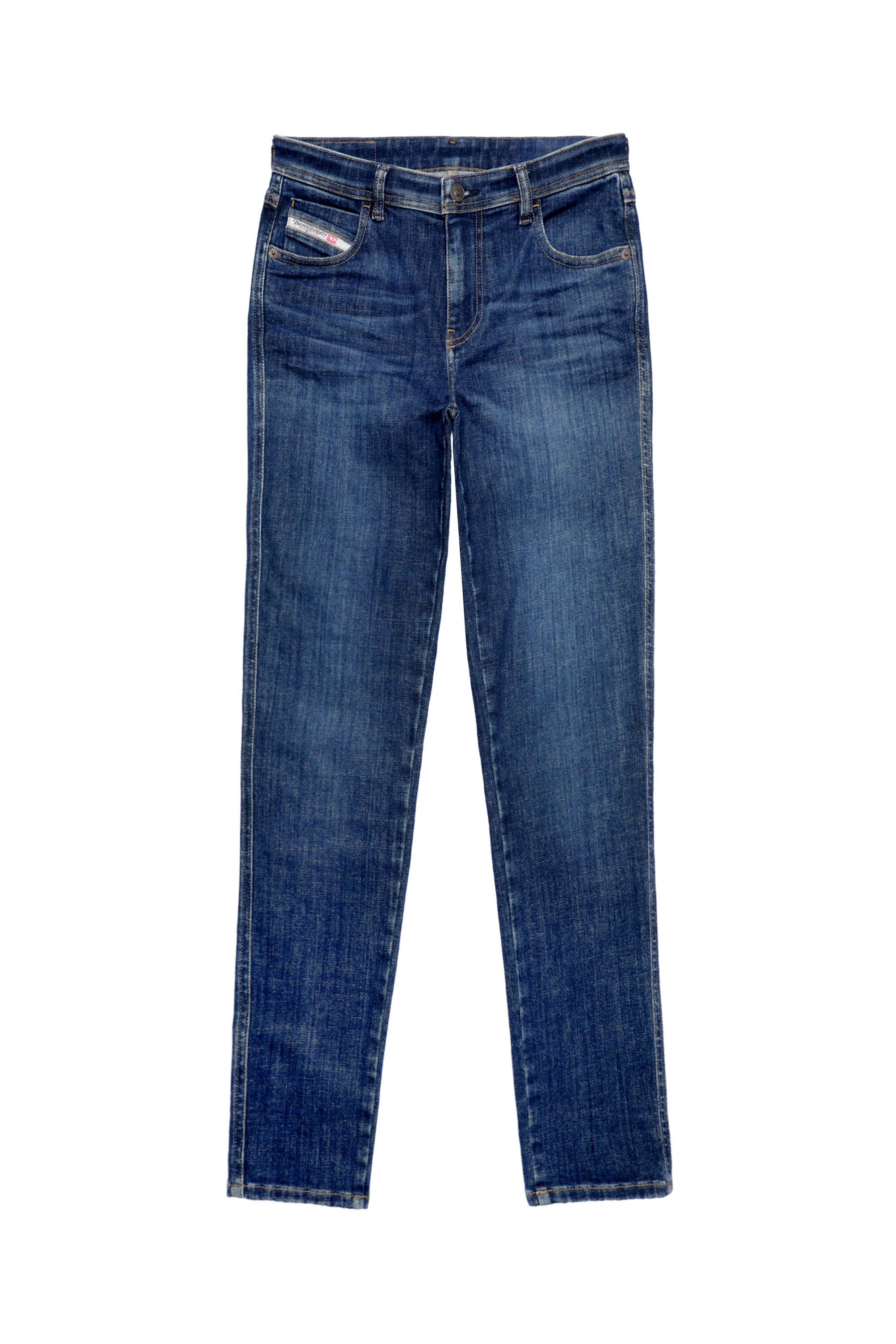 Diesel - Skinny Jeans 2015 Babhila 09C58 Mujer, Azul Oscuro - 2