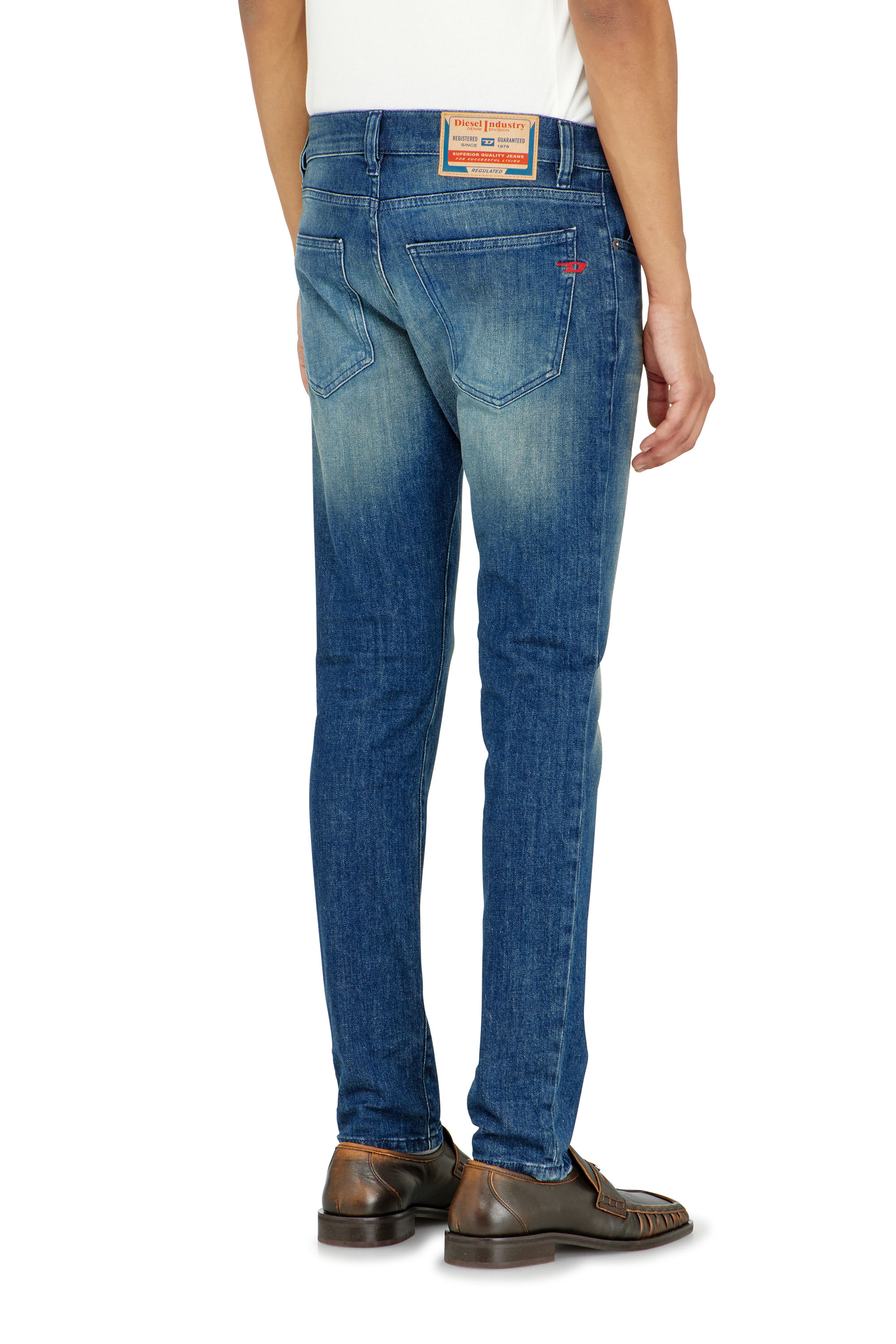 Diesel - Slim Jeans 2019 D-Strukt 0KBBR Hombre, Azul Oscuro - 5