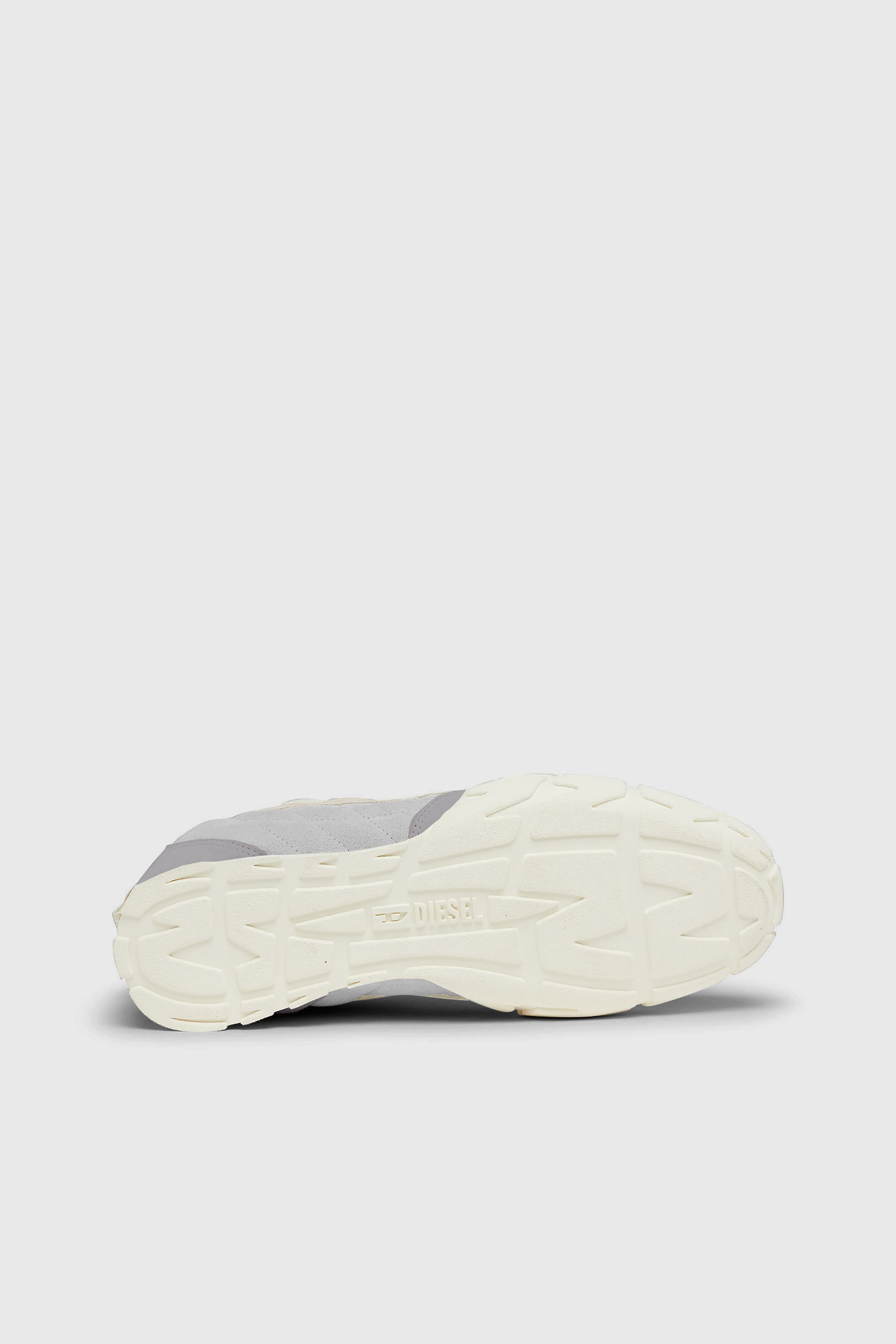 Diesel - S-PAGODHA LOW, S-Pagodha-Zapatillas de gamuza acolchada con dise&ntilde;o Hombre in Gris - 5