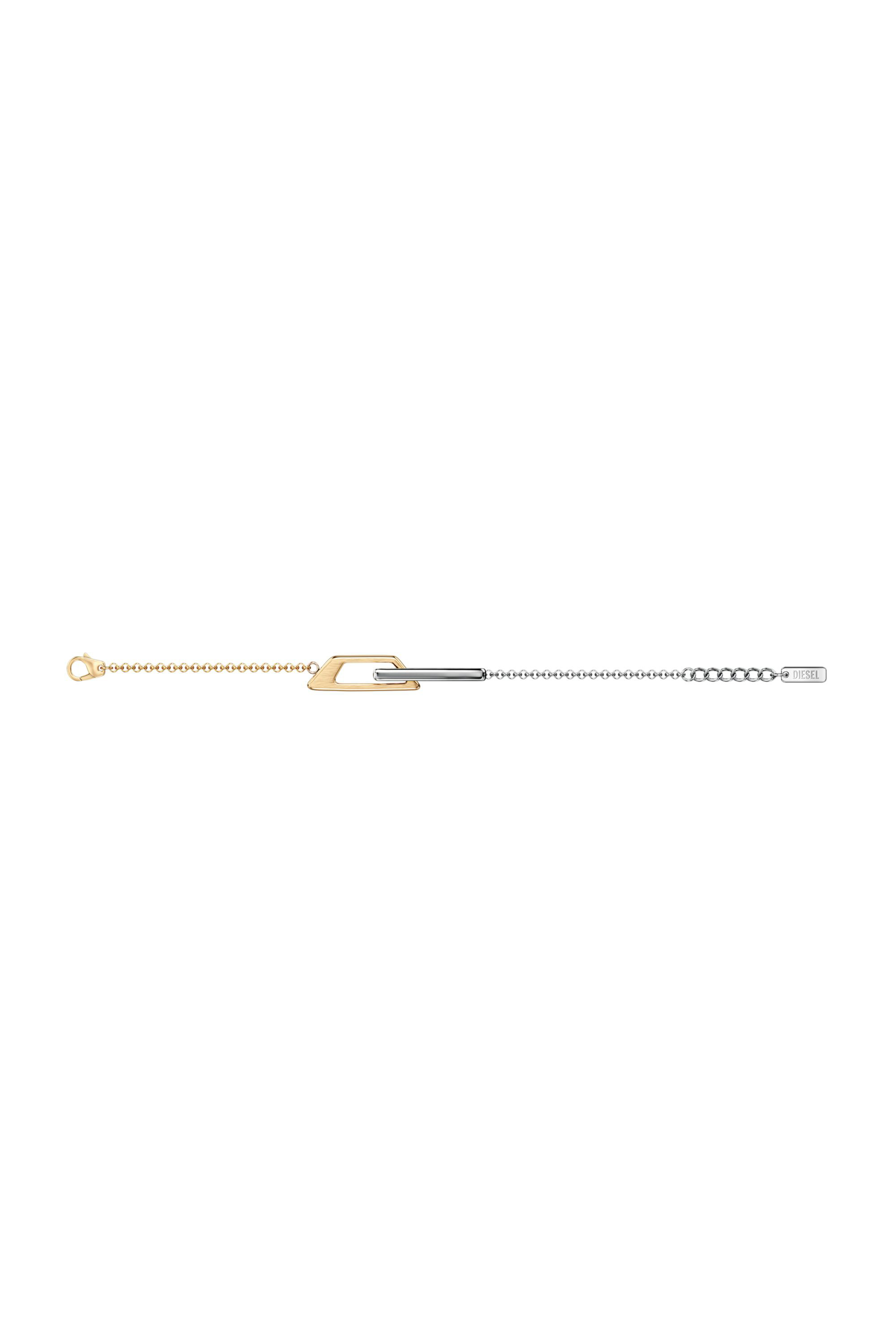 Diesel - DX1686931  JEWELLERY, Pulsera de cadena de acero inoxidable Unisex in Plateado - 4