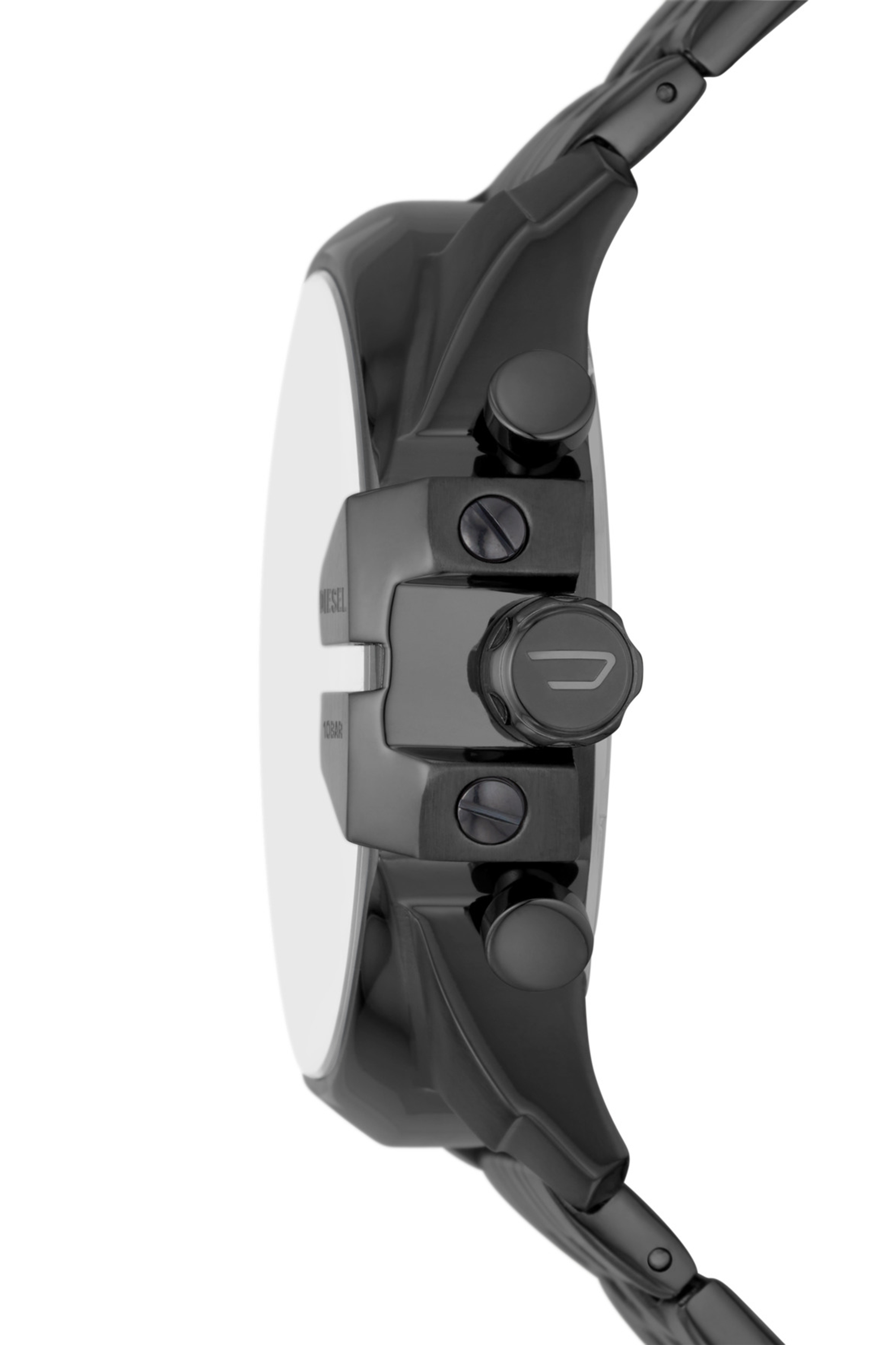 Diesel - DZ4600, Reloj Baby Chief de acero inoxidable en tono gris plomo con cronógrafo Unisex in Gris - 3