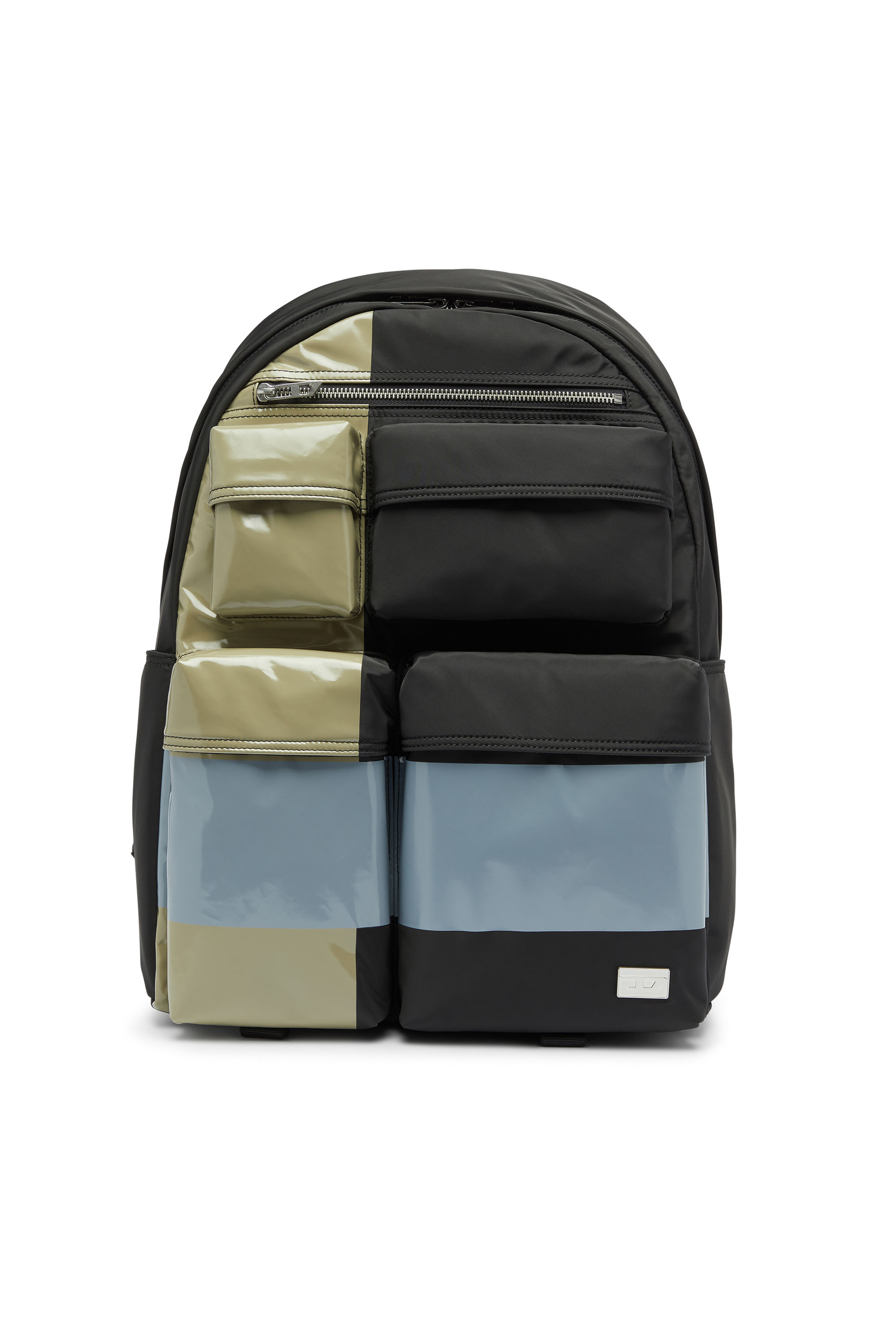 Diesel - MULTI-PKTS BACKPACK X, Multi-Pkts - Mochila color block con m&uacute;ltiples bolsillos Unisex in Multicolor - 1