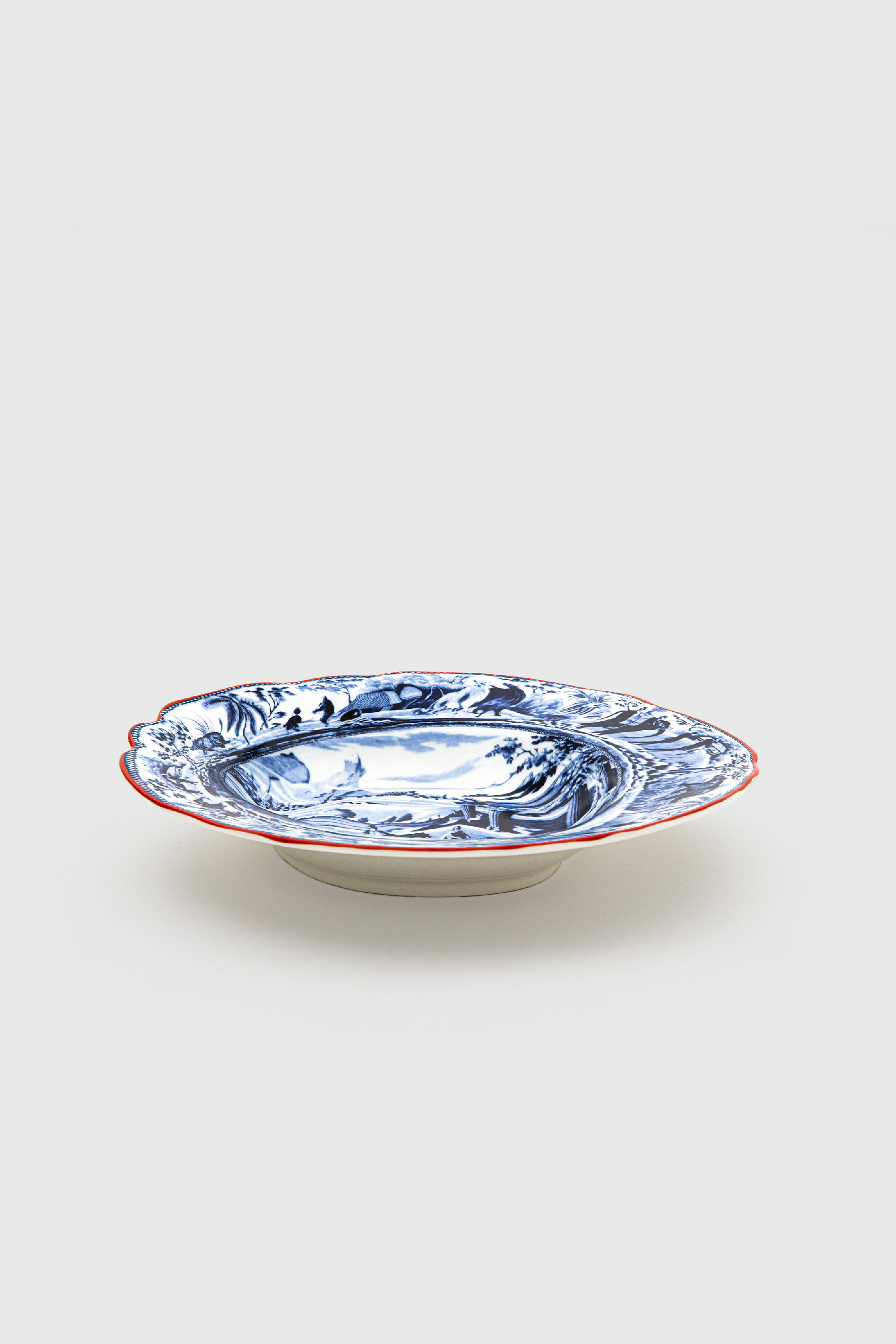 Diesel - 11220 SOUP PLATE IN PORCELAIN "CLASSIC O, Plato hondo de porcelana Unisex in Multicolor - 3
