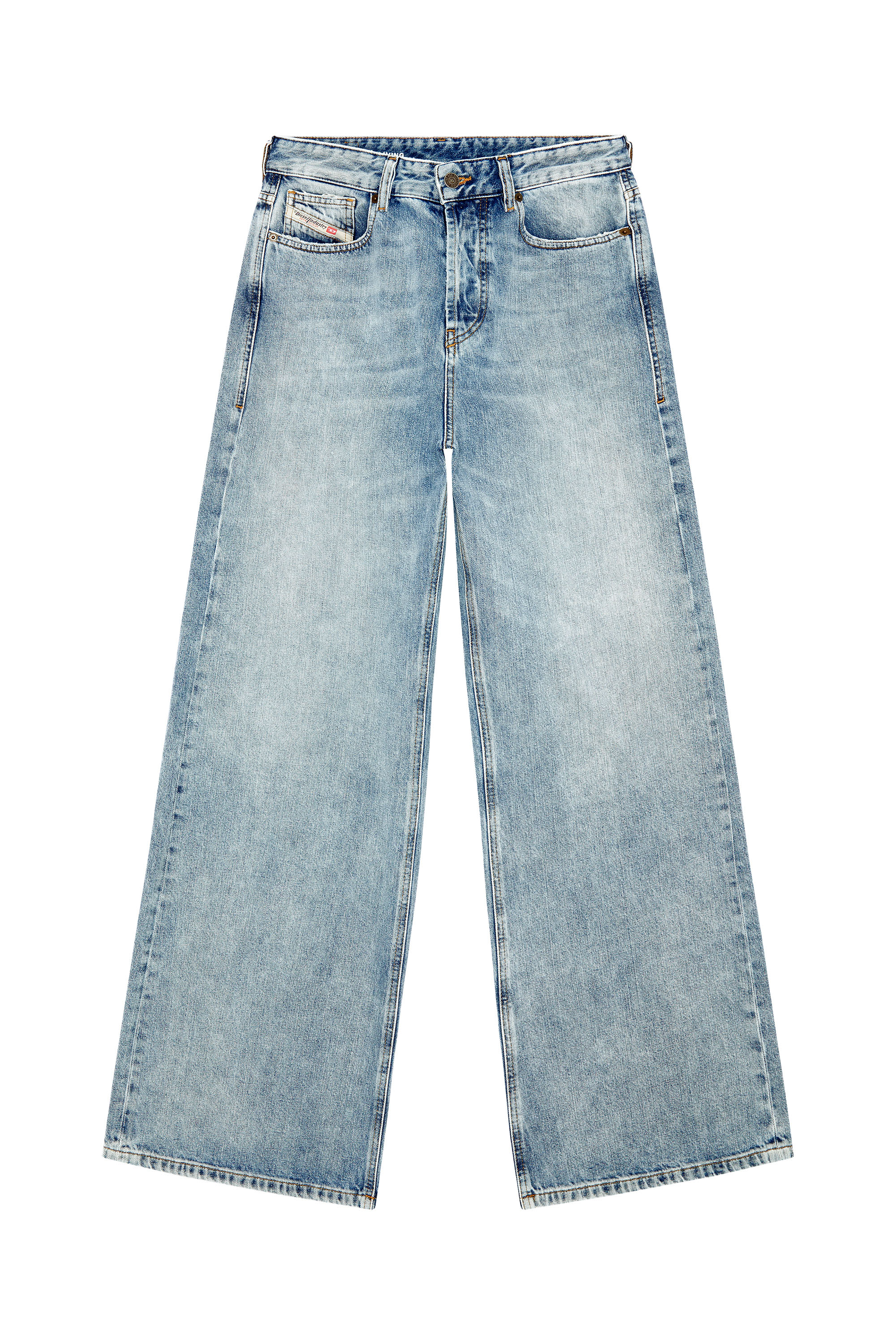 Diesel - Straight Jeans 1996 D-Sire 09H57, Azul Claro - Image 5