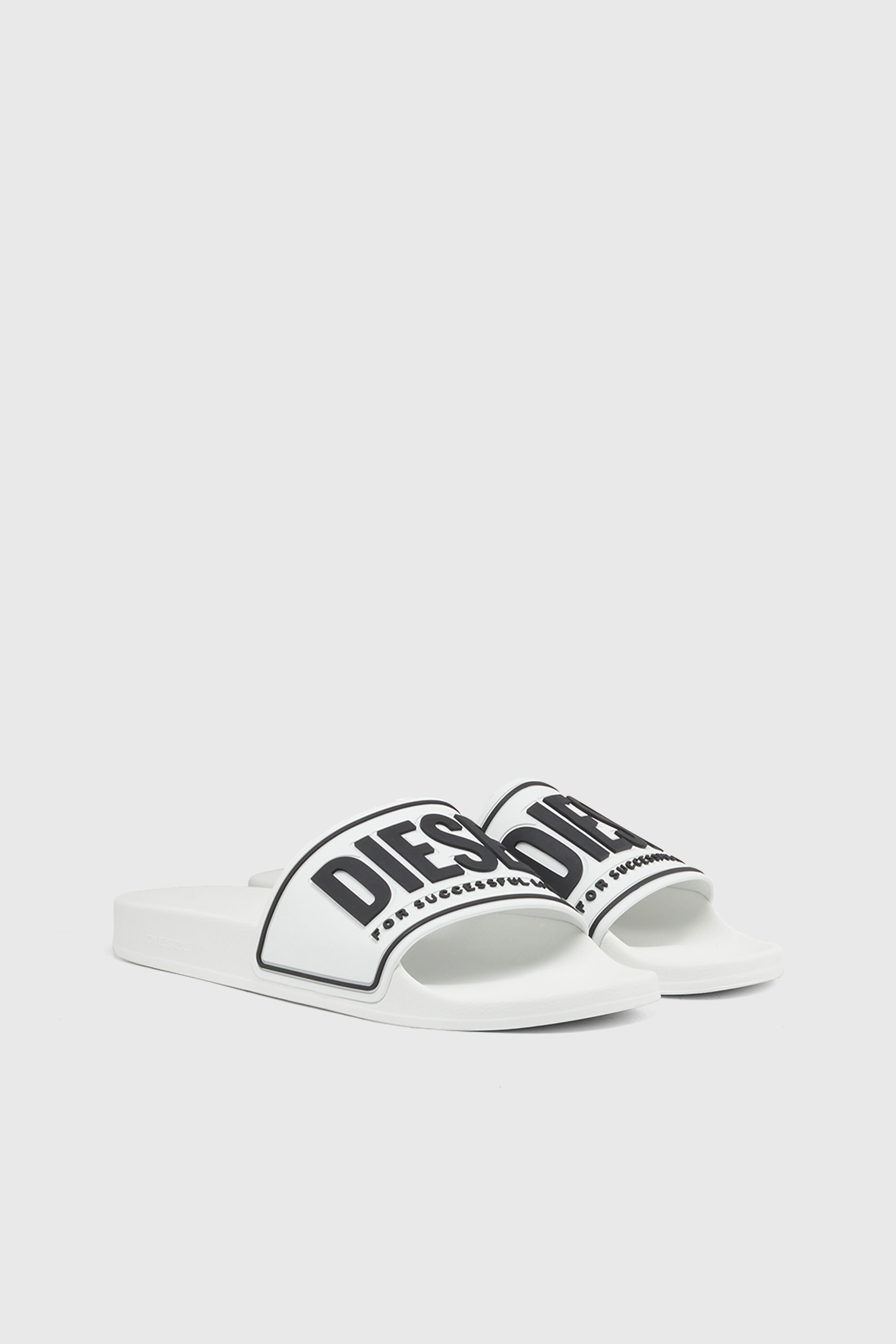 Diesel - SA-MAYEMI CC, Sa-Mayemi-Chanclas con logotipo 3D Hombre in Multicolor - 2