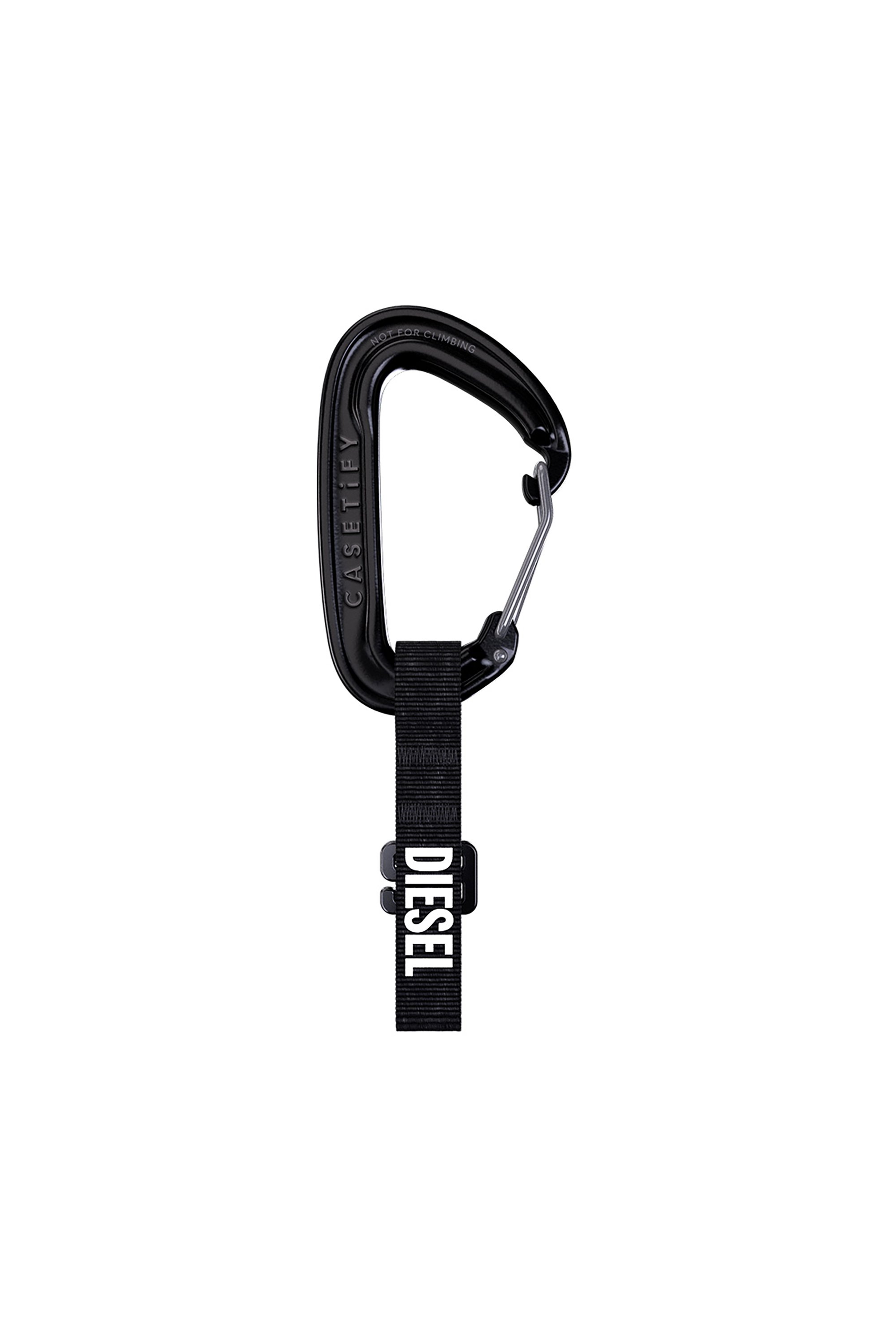 Diesel - 60373 CASETIFY  CARABINER, Mosquetón Negro Unisex in Negro - 2