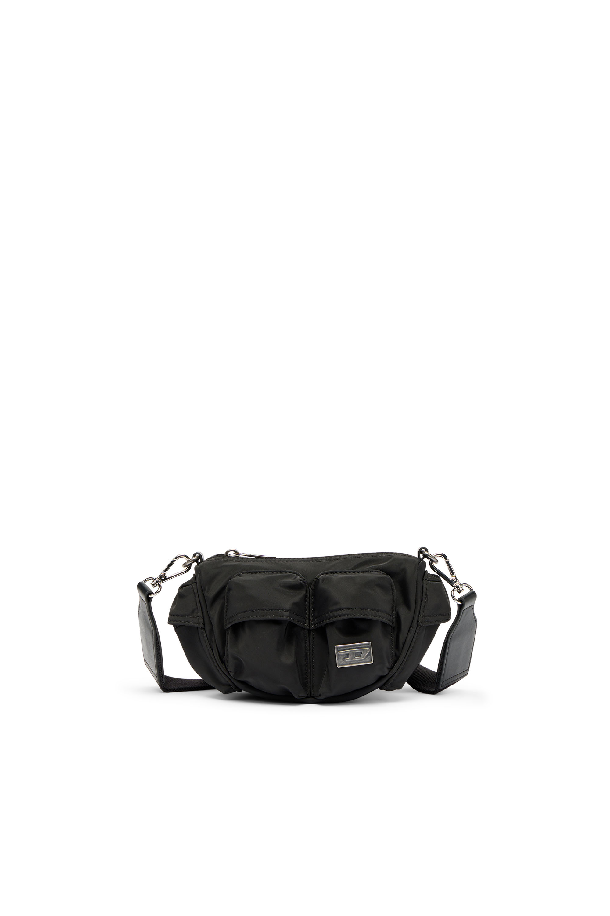 Diesel - MULTI-PKTS CROSSBODY XS X, Multi-Pkts - Bolso peque&ntilde;o con bolsillos de solapa Unisex in Negro - 1