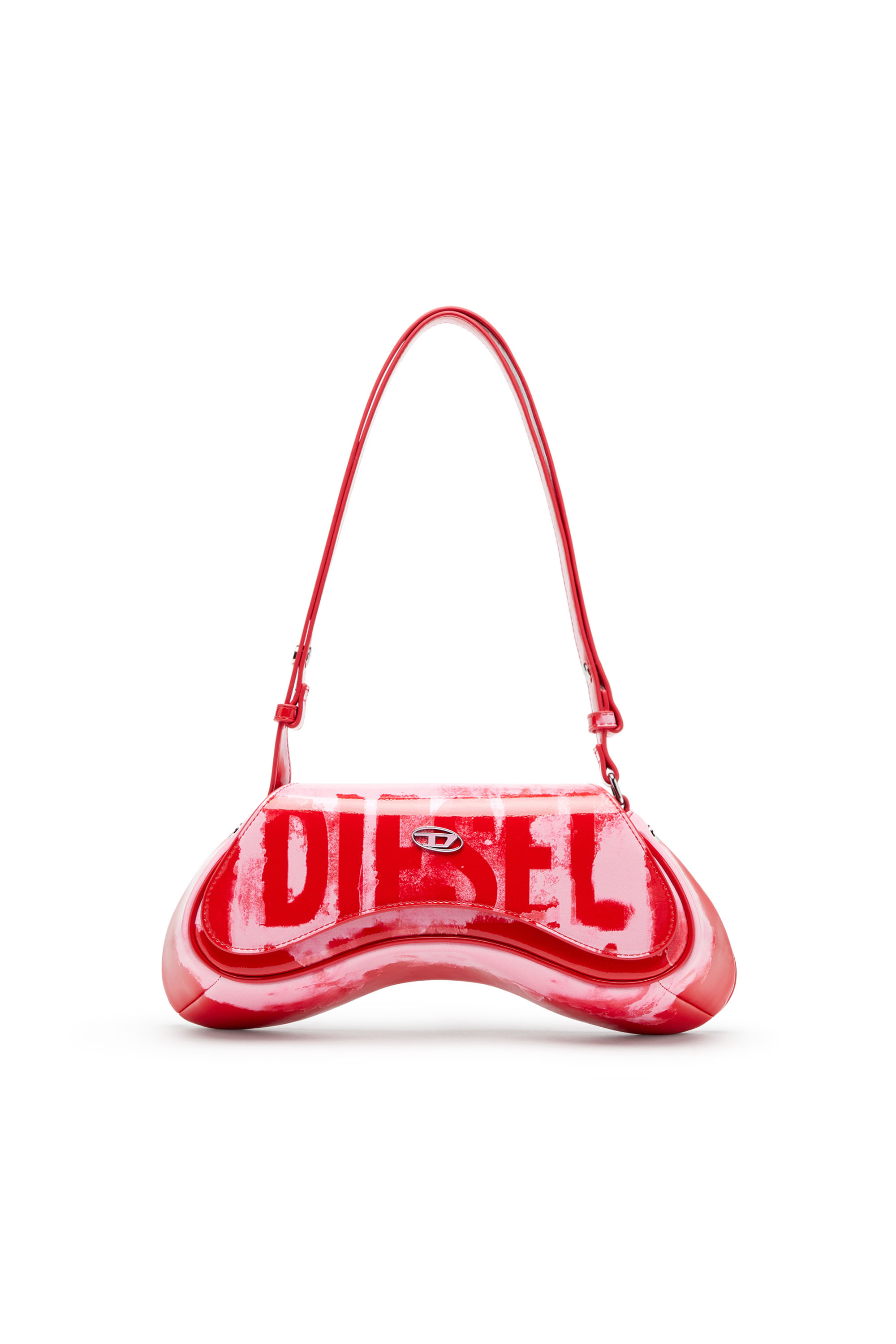 Diesel - PLAY CROSSBODY, Rosa/Rojo - Image 1