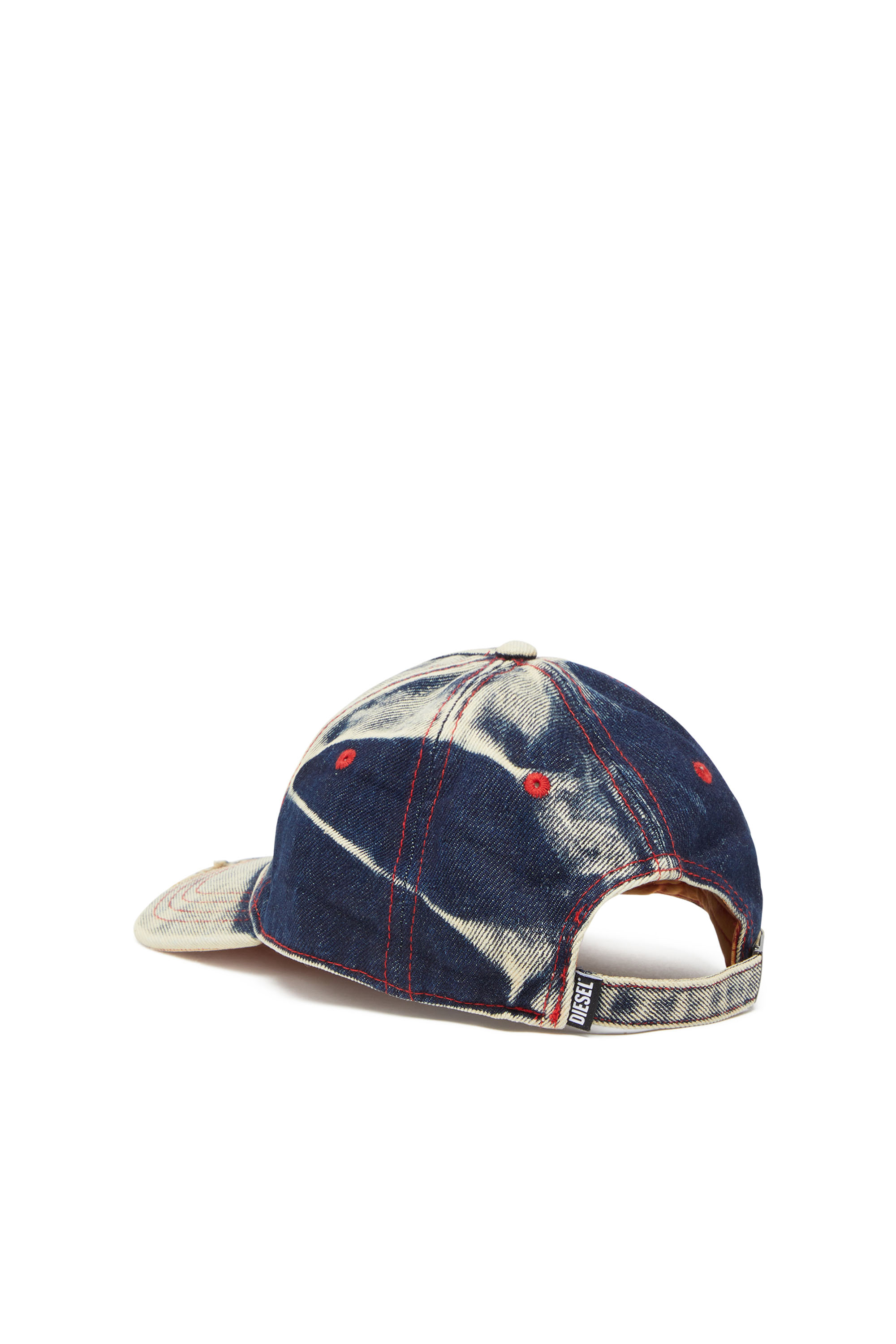 Diesel - C-SEYMON, Gorra de béisbol de denim tratado Unisex in Multicolor - 3