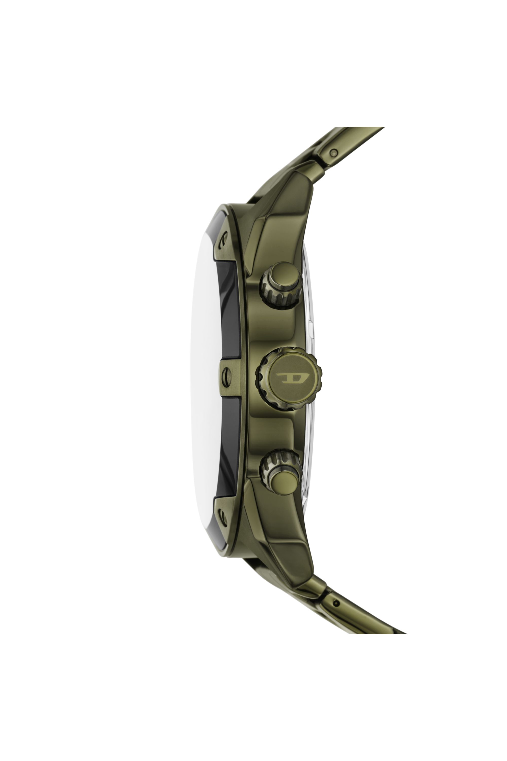 Diesel - DZ4670 WATCH, Reloj Spiked de acero inoxidable verde Hombre in Verde - 3