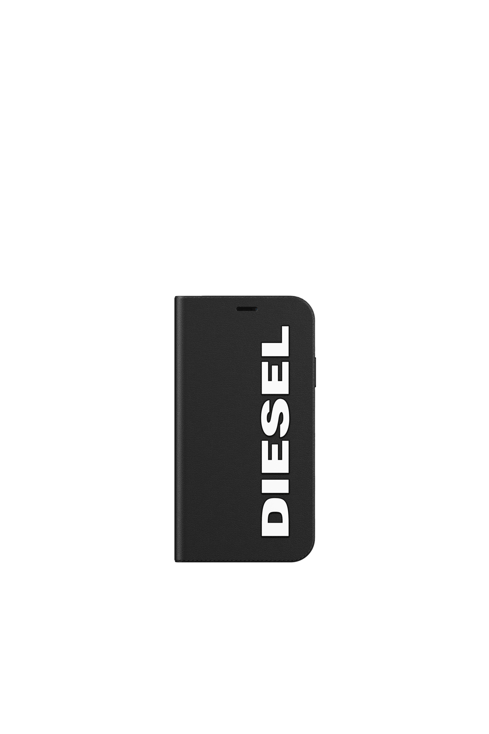 Diesel - 41973 BOOKLET CASE, Funda con tarjetero por iPhone 11 Unisex in Negro - 2