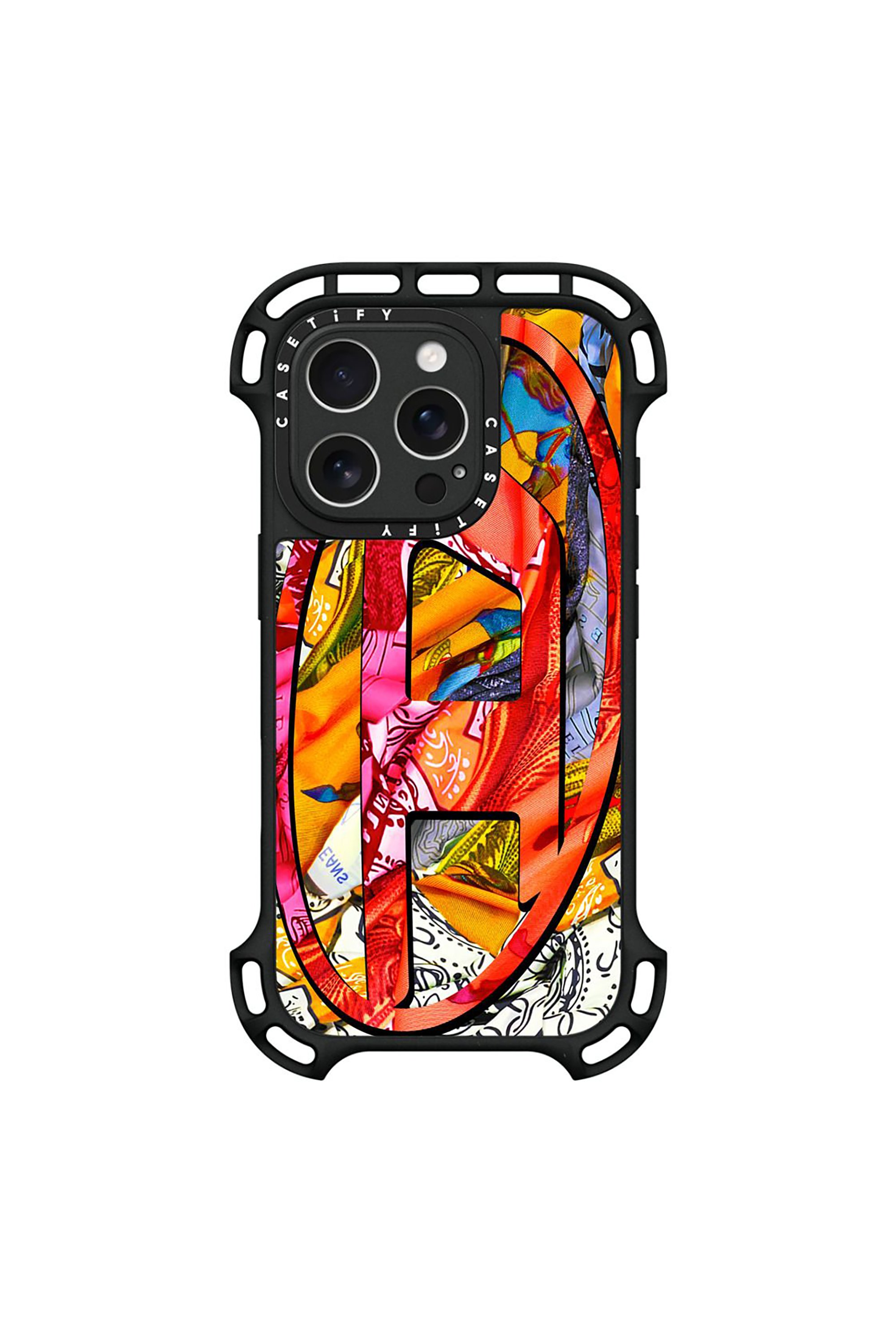 Diesel - 60294 CASETIFY MOULDED CASE, Funda Bandana iPhone 16 Pro Unisex in Multicolor - 1