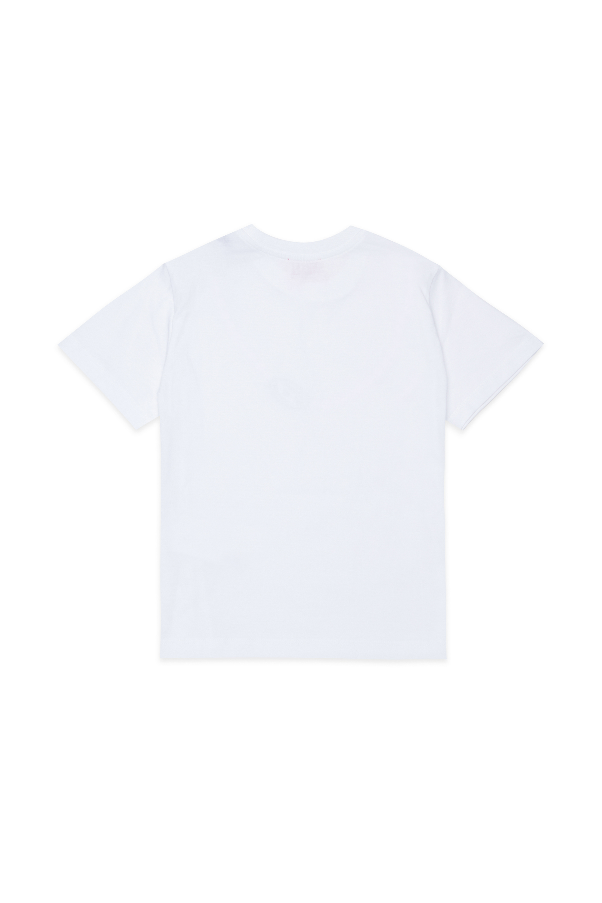 Diesel - TICLA, Camiseta de algod&oacute;n con estampado de collar Mujer in Blanco - 2