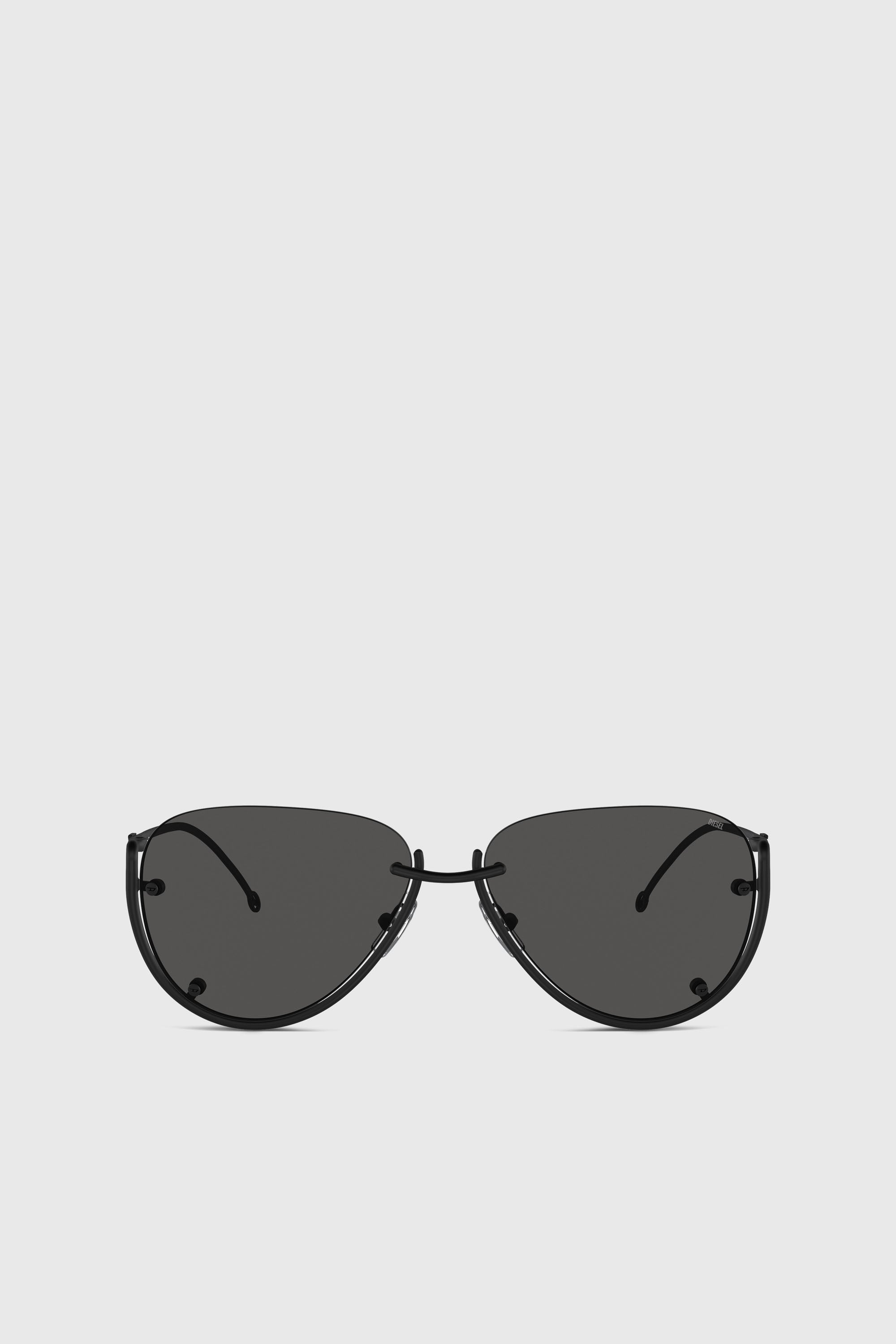 Diesel - 0DL1003, Gafass modelo piloto Unisex in Negro - 1