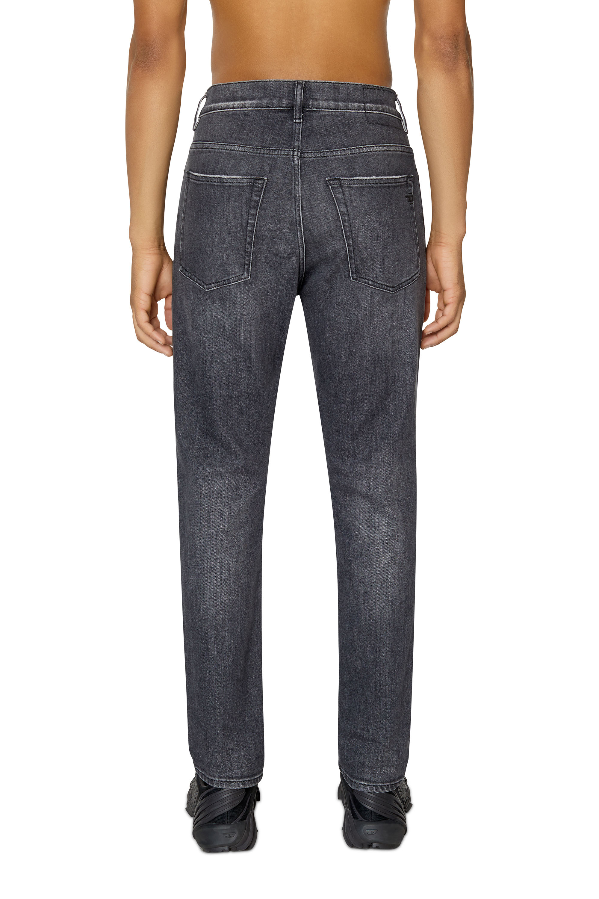 Diesel - 2005 D-FINING 09E46 Tapered Jeans, Negro/Gris oscuro - Image 2