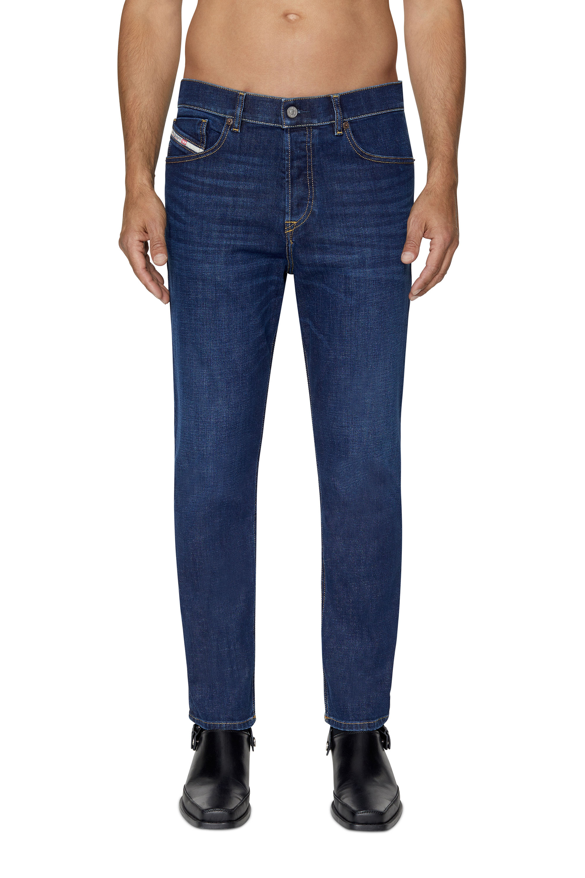 Tapered Jeans 2005 D-Fining 09B90, Azul Oscuro - Vaqueros