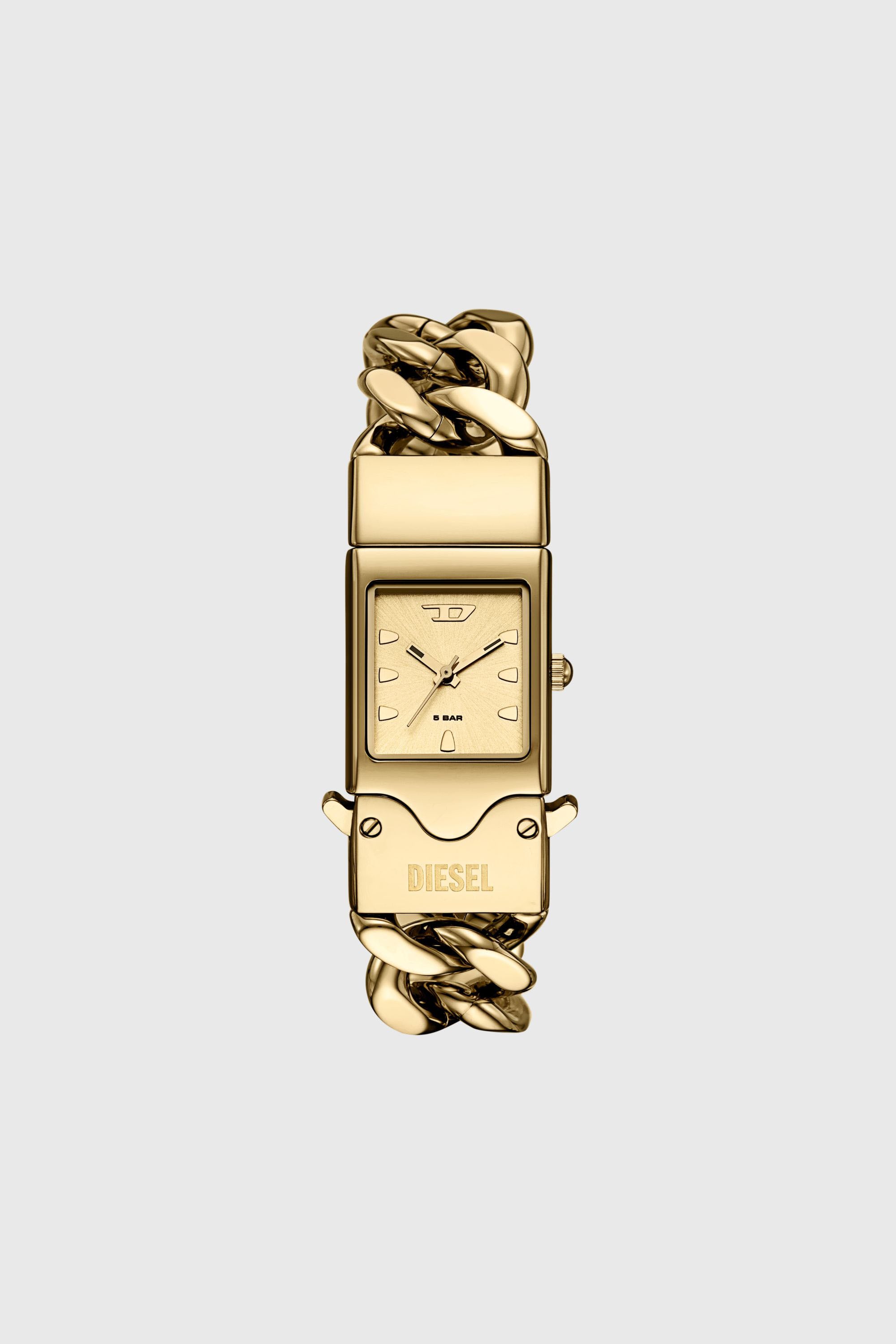 Diesel - DZ2235 WATCH, Reloj Closer de acero inoxidable con tono dorado Hombre in Dorado - 1