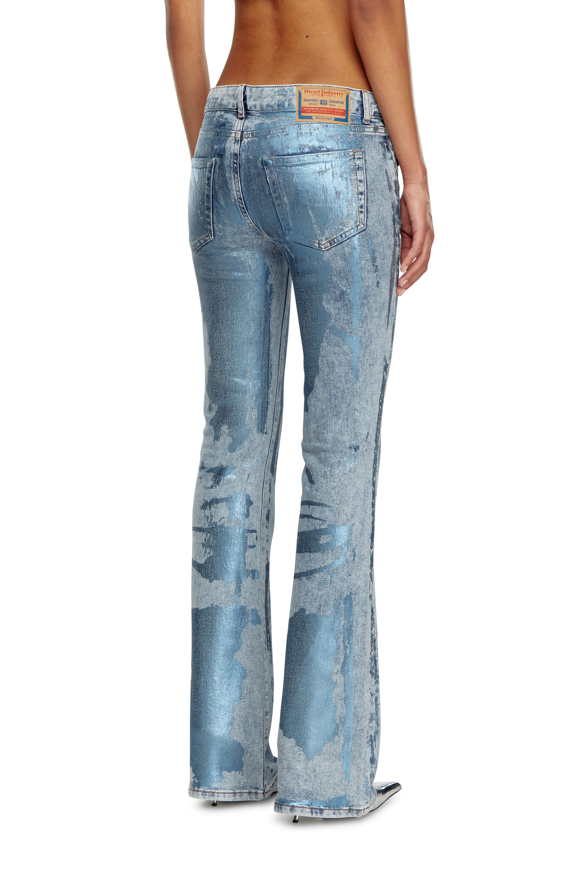 Diesel - Bootcut and Flare Jeans 1969 D-Ebbey 0AJEU, Mujer Bootcut y Flare Jeans - 1969 D-Ebbey in Azul marino - Image 4