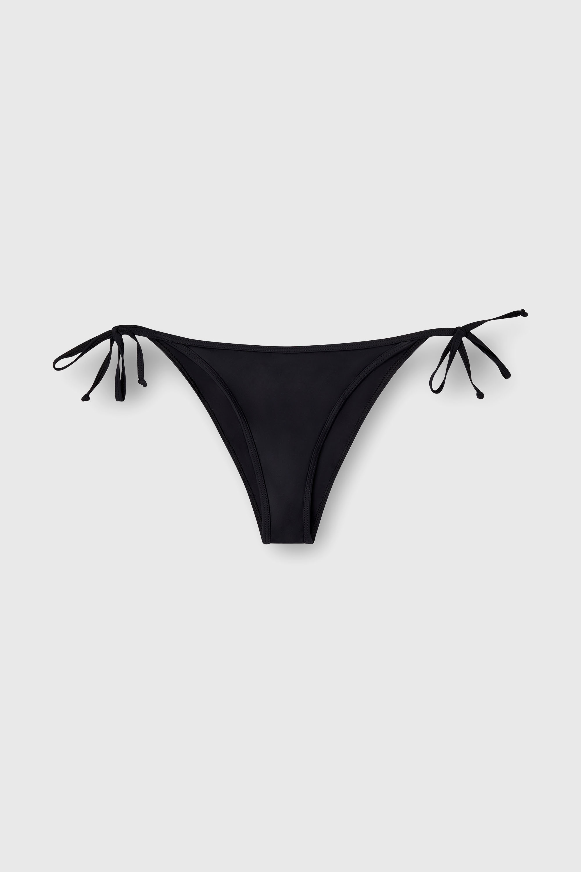 Diesel - BRAZILIAN-D-CORE, Braguitas de bikini con lazos laterales y logotipo en la parte trasera Mujer in Negro - 4