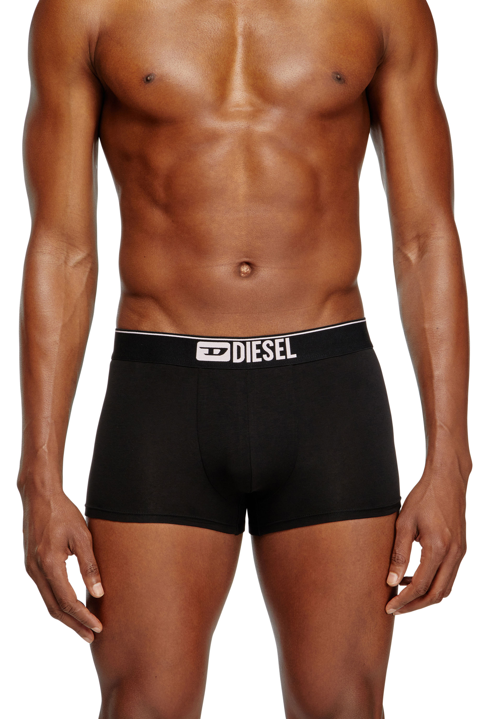Diesel - UMBX-DAMIENTHREEPACK, Paquete de tres bóxers ajustados lisos Hombre in Multicolor - 3