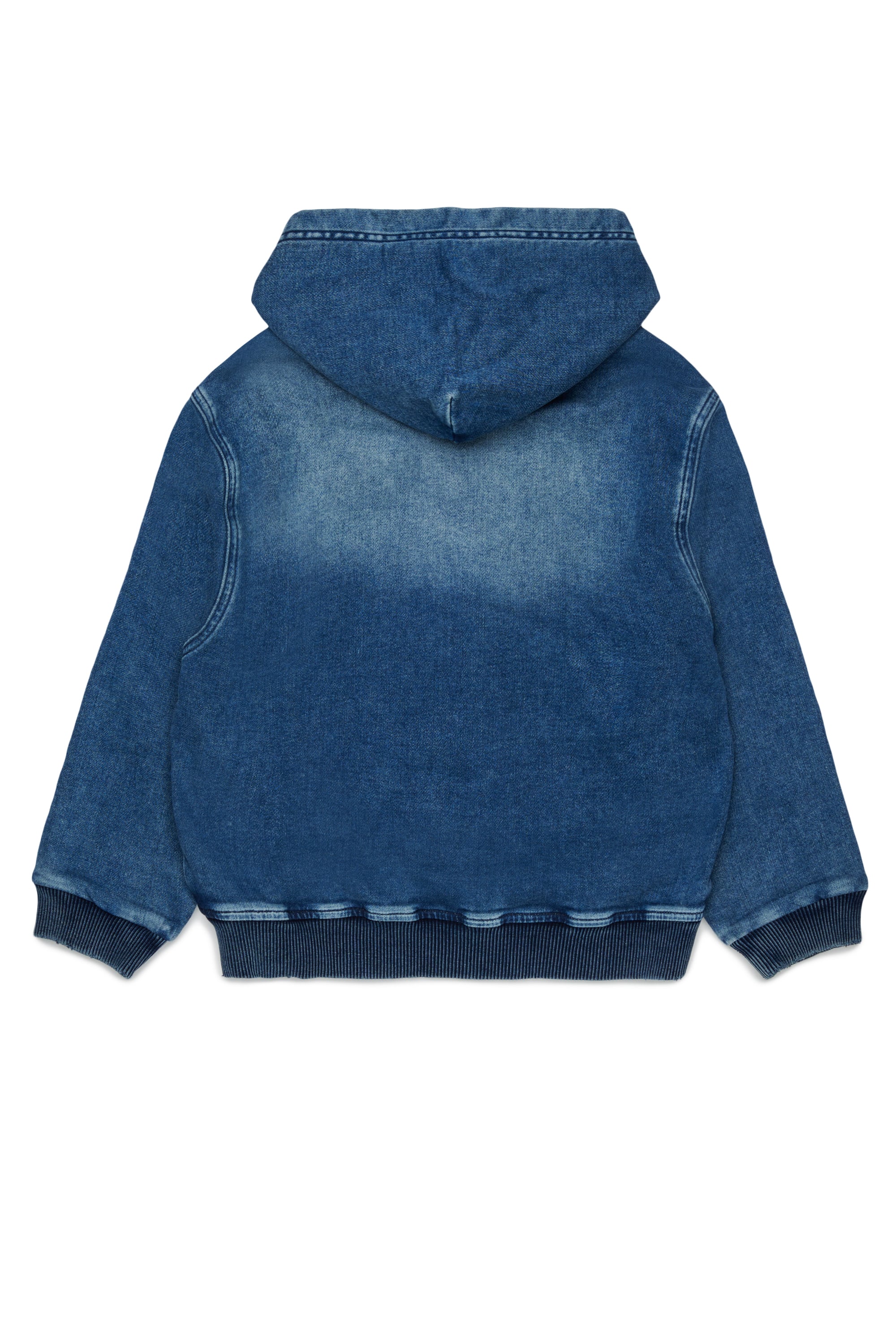 Diesel - STIMM-OVER JJJ, Sudadera con cremallera en JoggJeans Hombre in Azul marino - 2