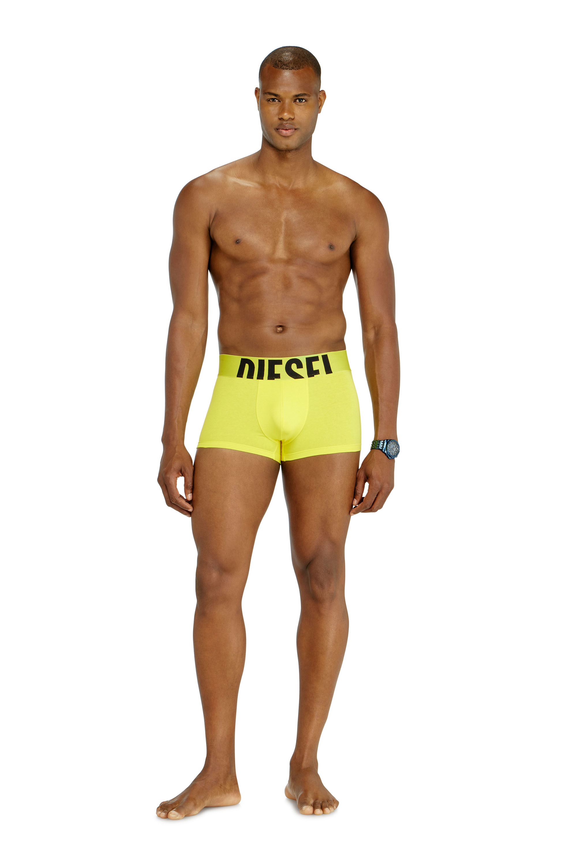Diesel - UMBX-DAMIENTHREEPACK-5.5EL, Paquete de tres b&oacute;xers ajustados de algod&oacute;n el&aacute;stico Hombre in Multicolor - 3