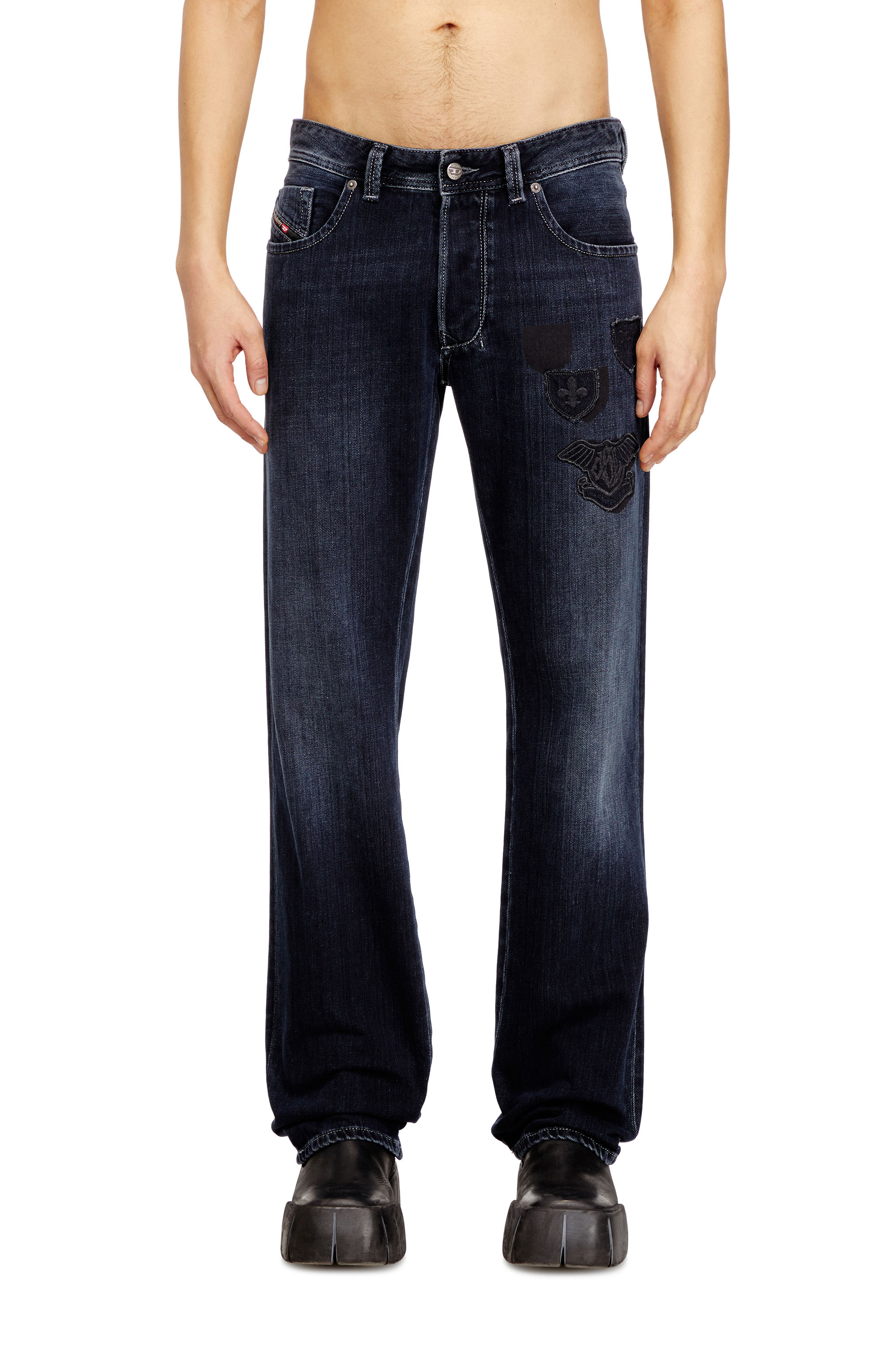 Diesel - Regular Jeans 1985 Larkee 09Q19 Hombre, Azul Oscuro - 1