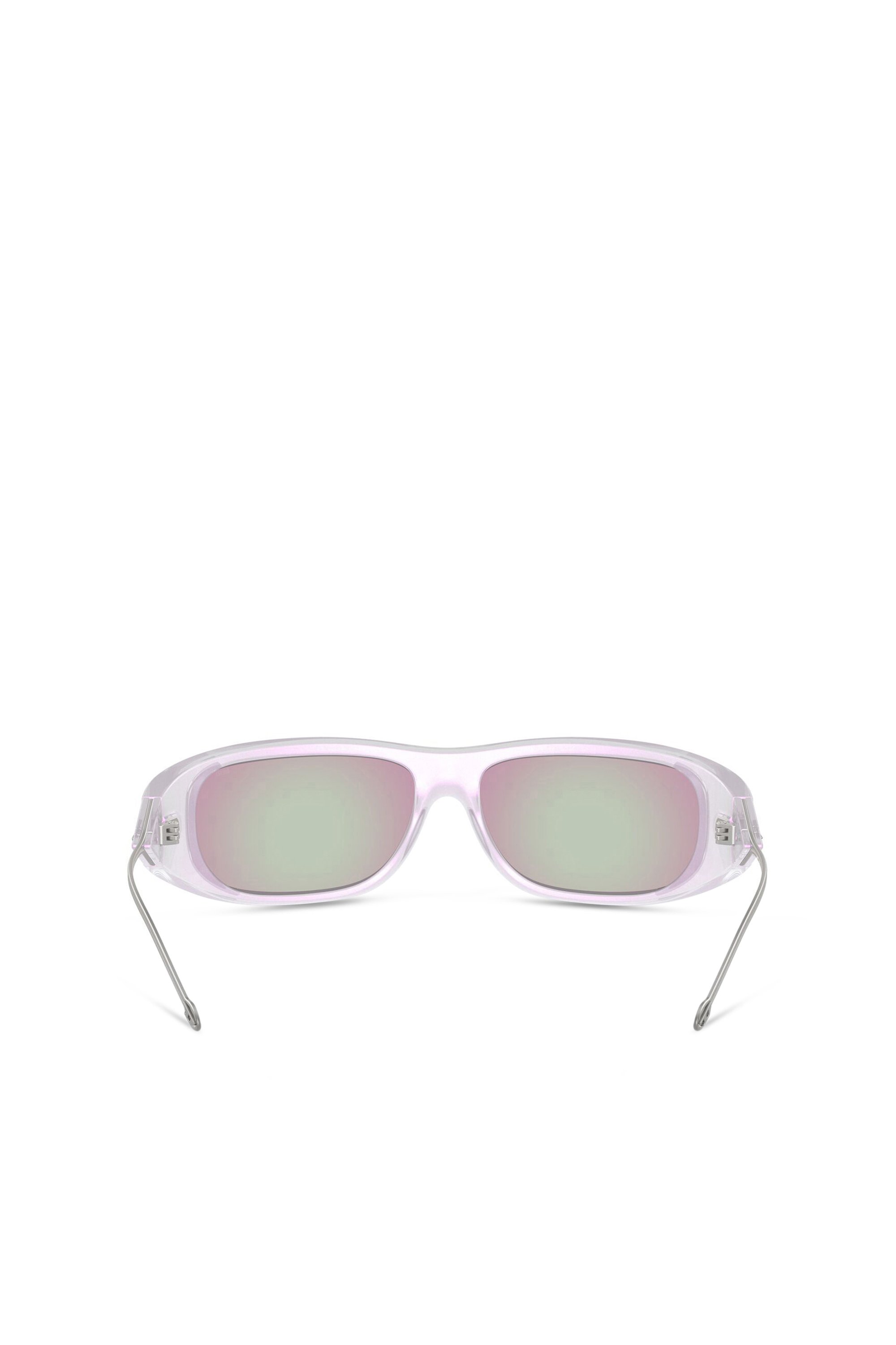 Diesel - 0DL3001 SIZE 61, Unisex's Wraparound style sunglasses in Bubble - 3