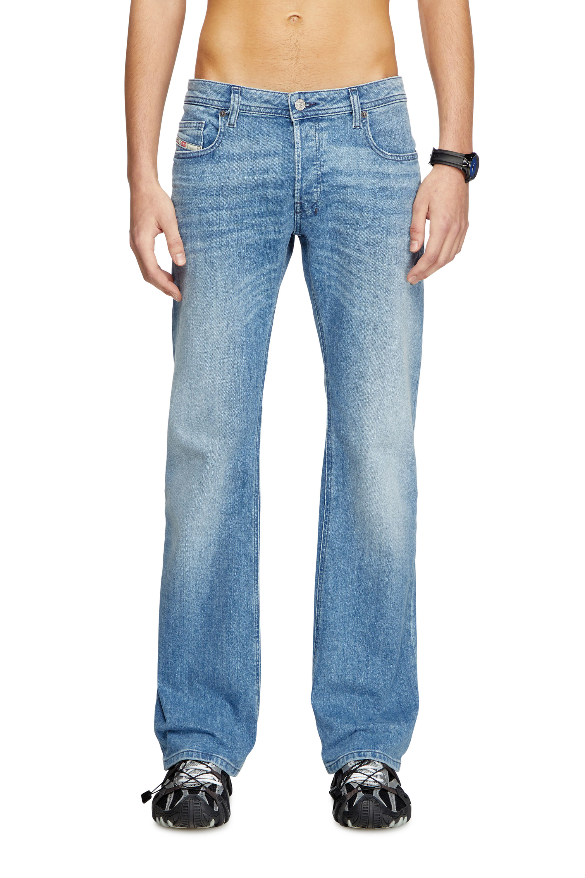 Diesel - Bootcut Jeans 2007 Zatiny 0GRDI Hombre, Azul Claro - 1