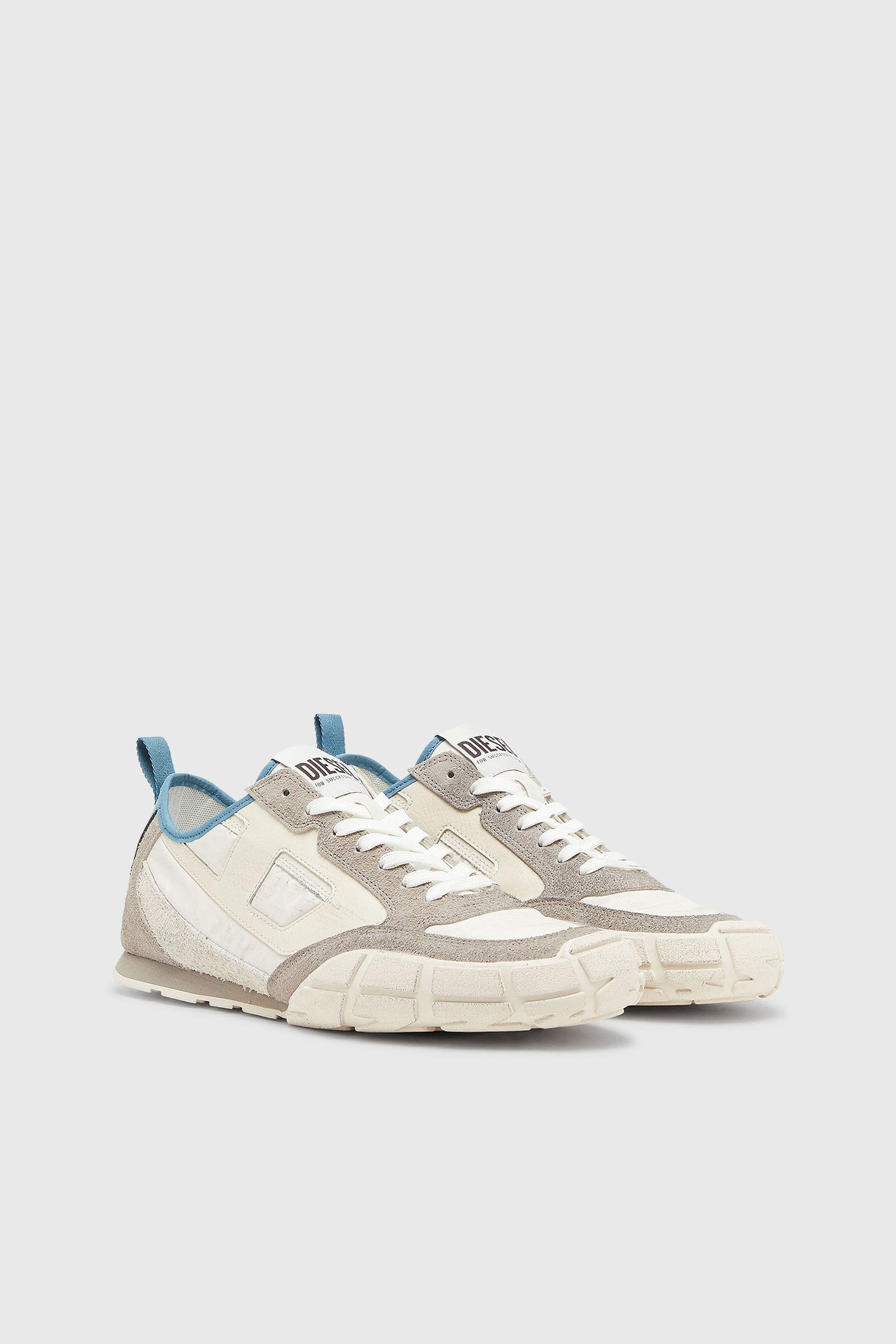 Diesel - S-PAGODHA LOW, S-Pagodha - Zapatillas de piel y nailon Hombre in Multicolor - 2