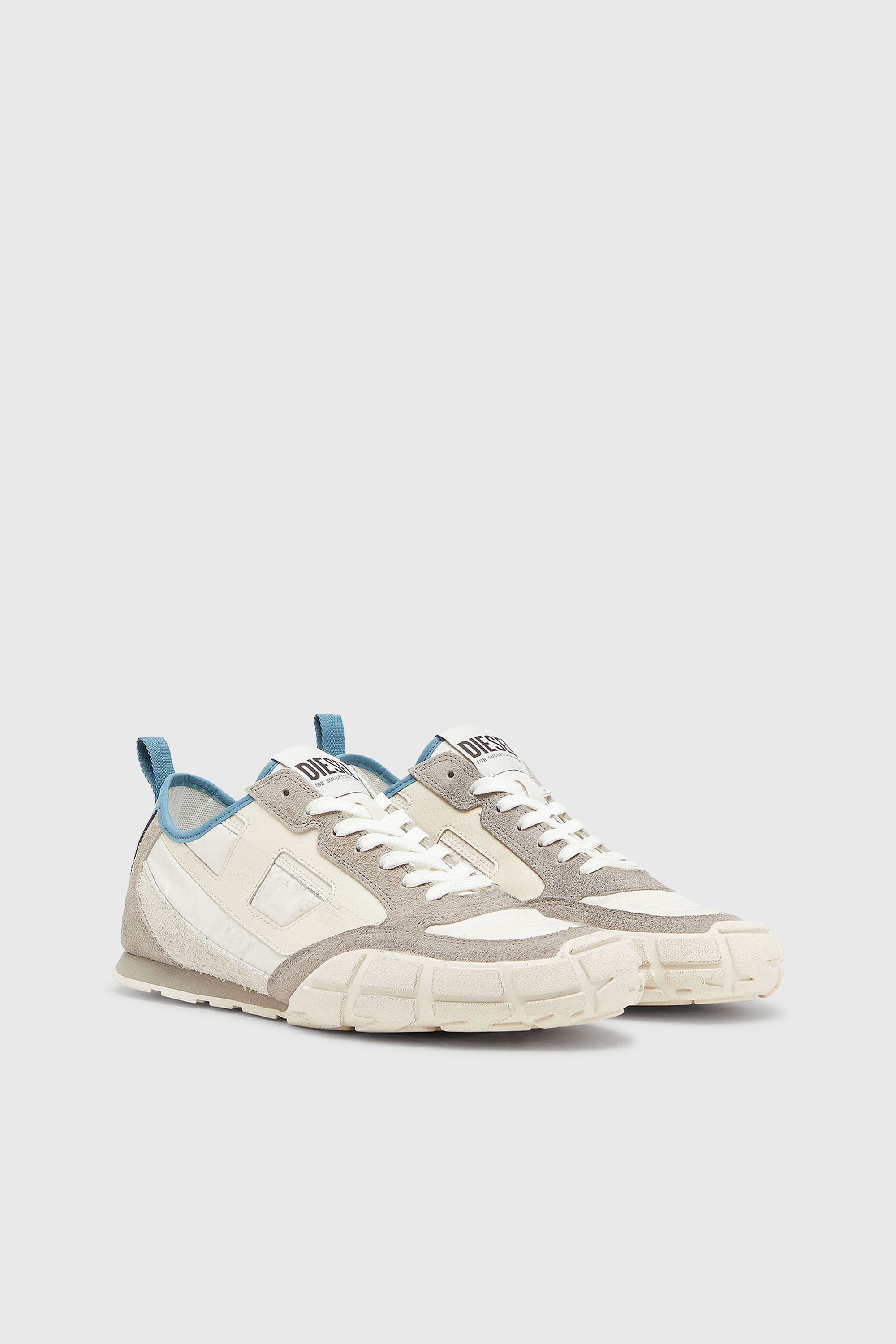 Diesel - S-PAGODHA LOW, S-Pagodha - Zapatillas de piel y nailon Hombre in Multicolor - 2