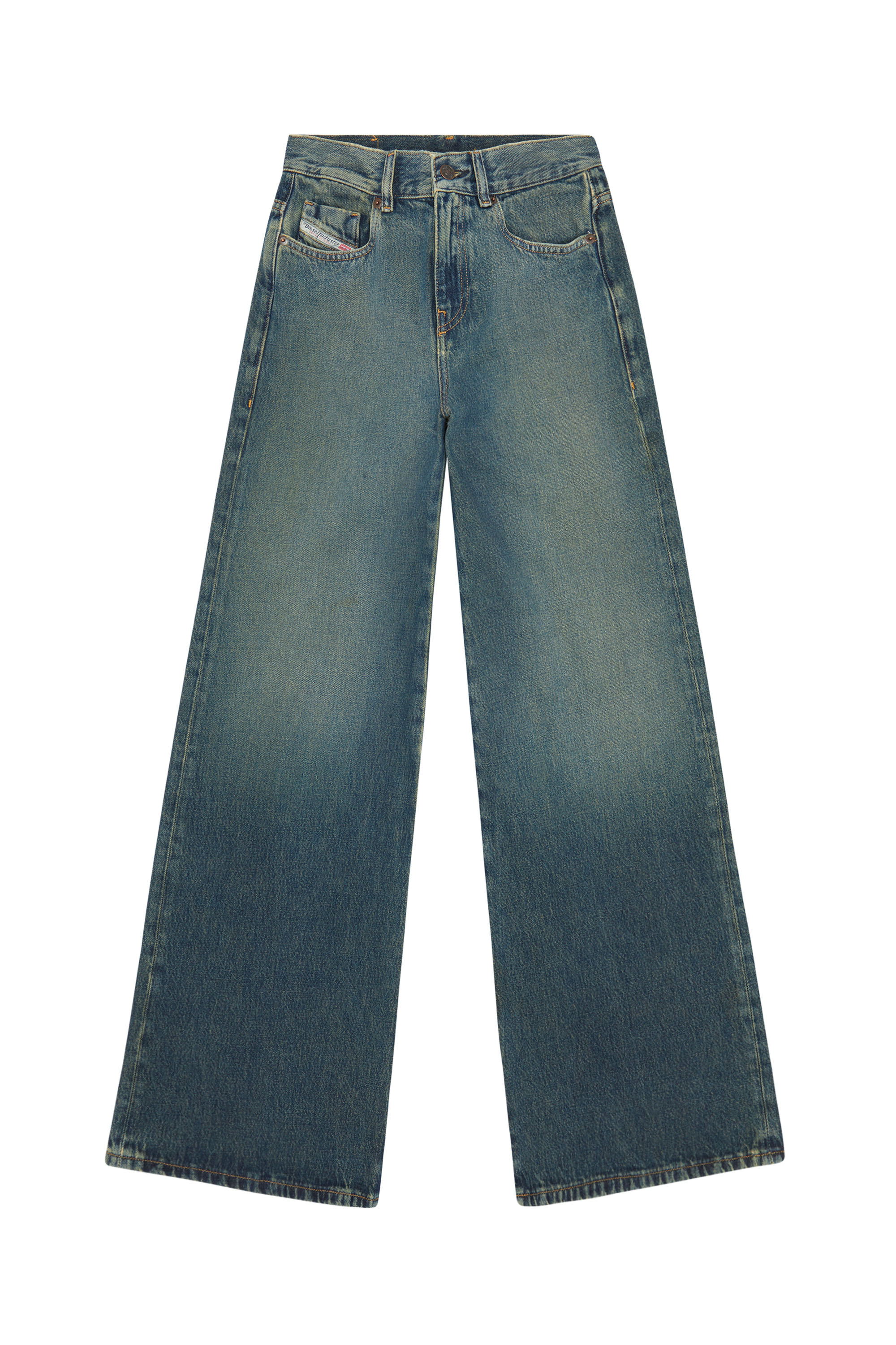 Diesel - 1978 D-AKEMI 09C04 Bootcut and Flare Jeans, Azul Oscuro - Image 6