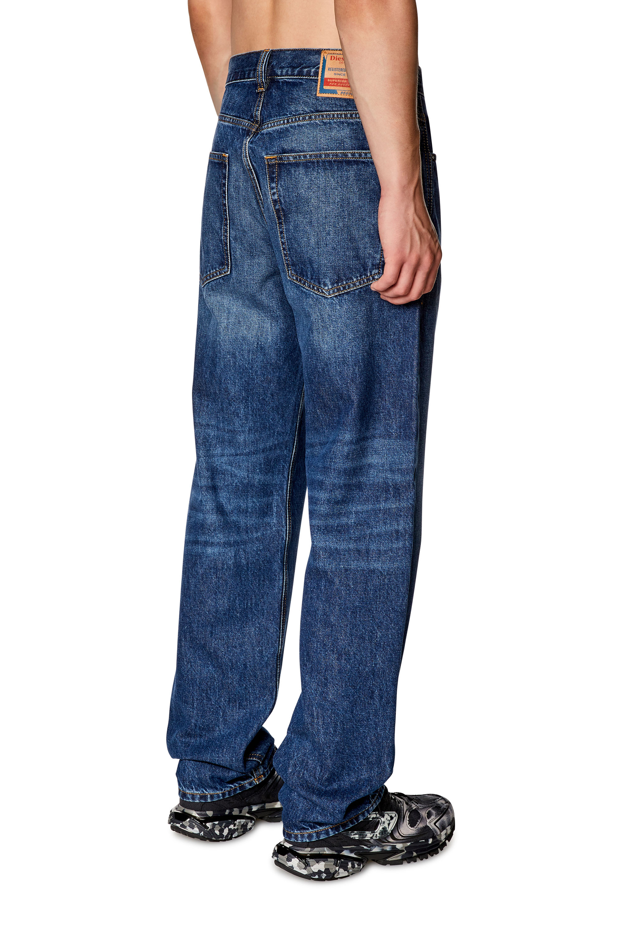 Diesel - Straight Jeans 2010 D-Macs 09I27, Azul Oscuro - Image 2