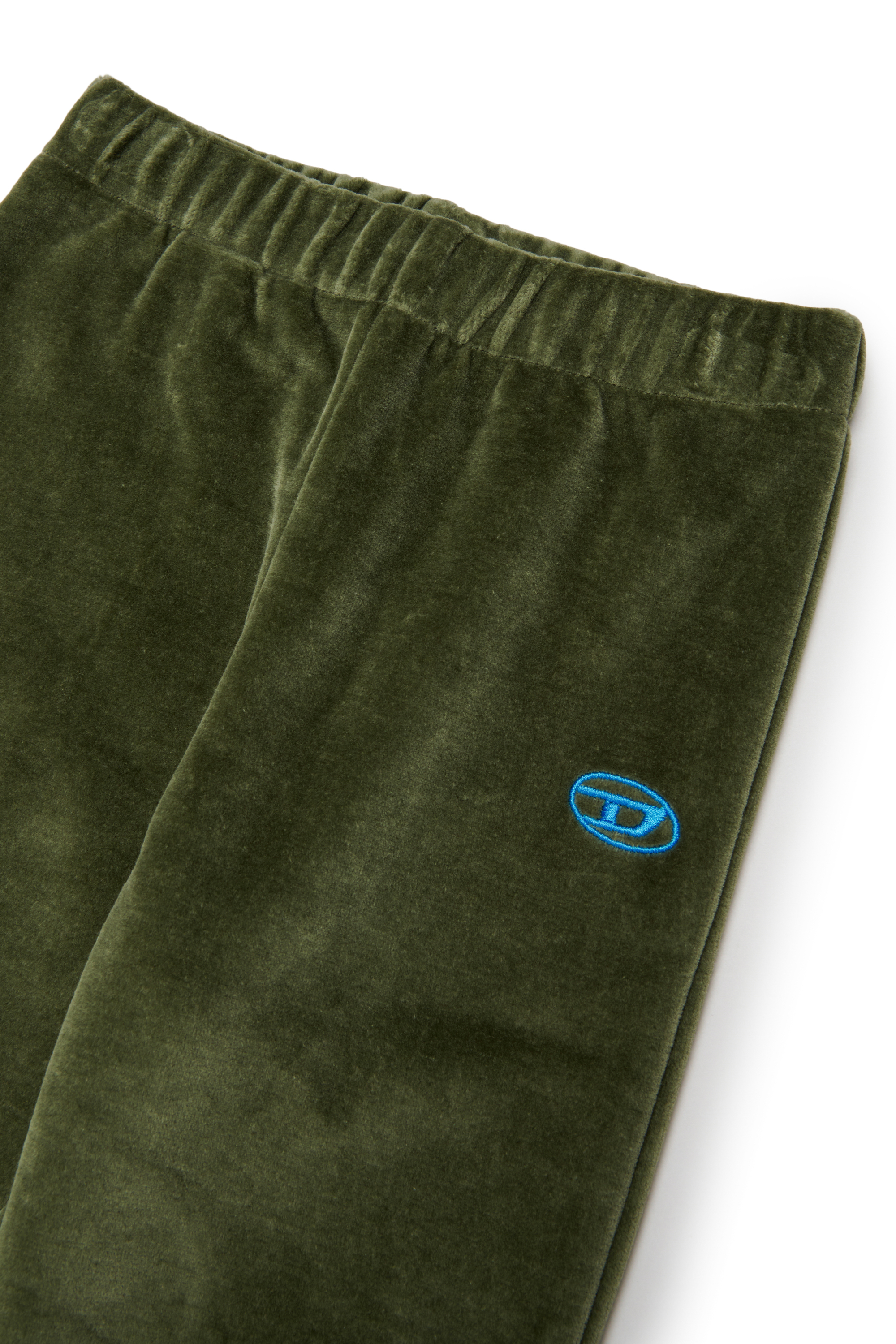 Diesel - PHENIB, Pantal&oacute;n de felpa con bordado Oval D Hombre in Verde - 3
