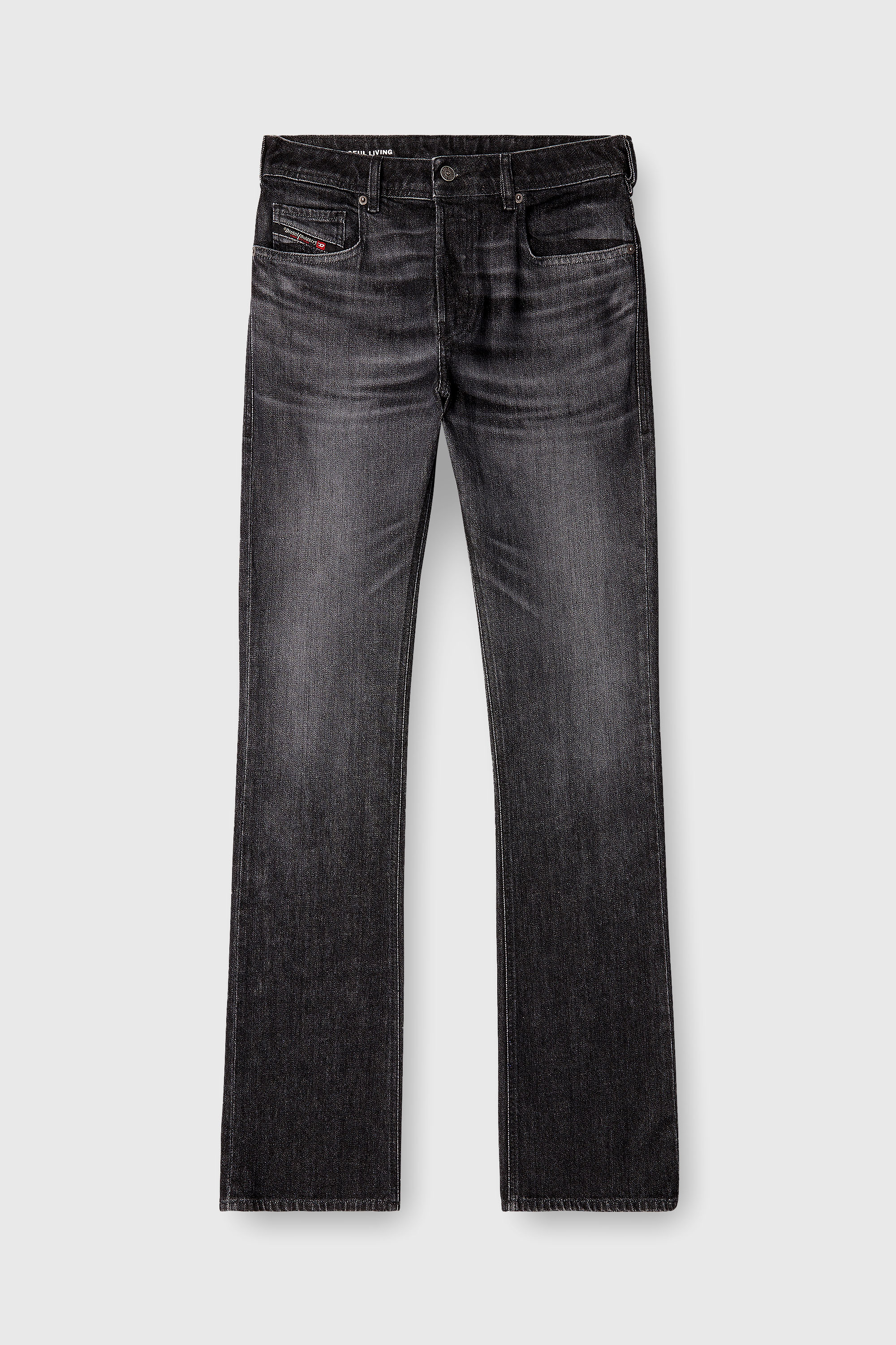 Diesel - Bootcut Jeans 2007 Zatiny 09N48 Hombre, Negro/Gris oscuro - 6