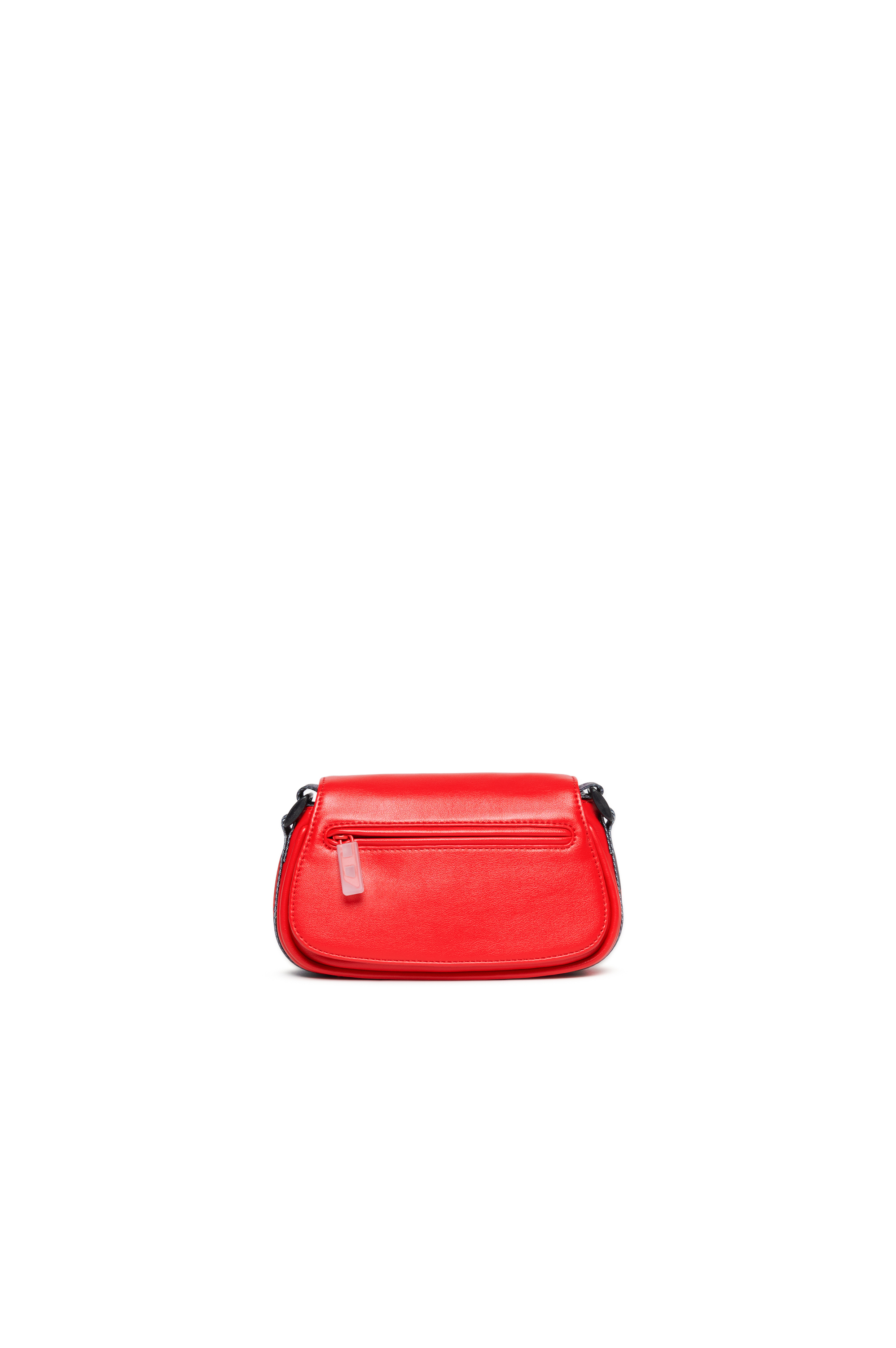 Diesel - CROSSBODY, Bolso bandolera con correa con logotipo Mujer in Rojo - 1