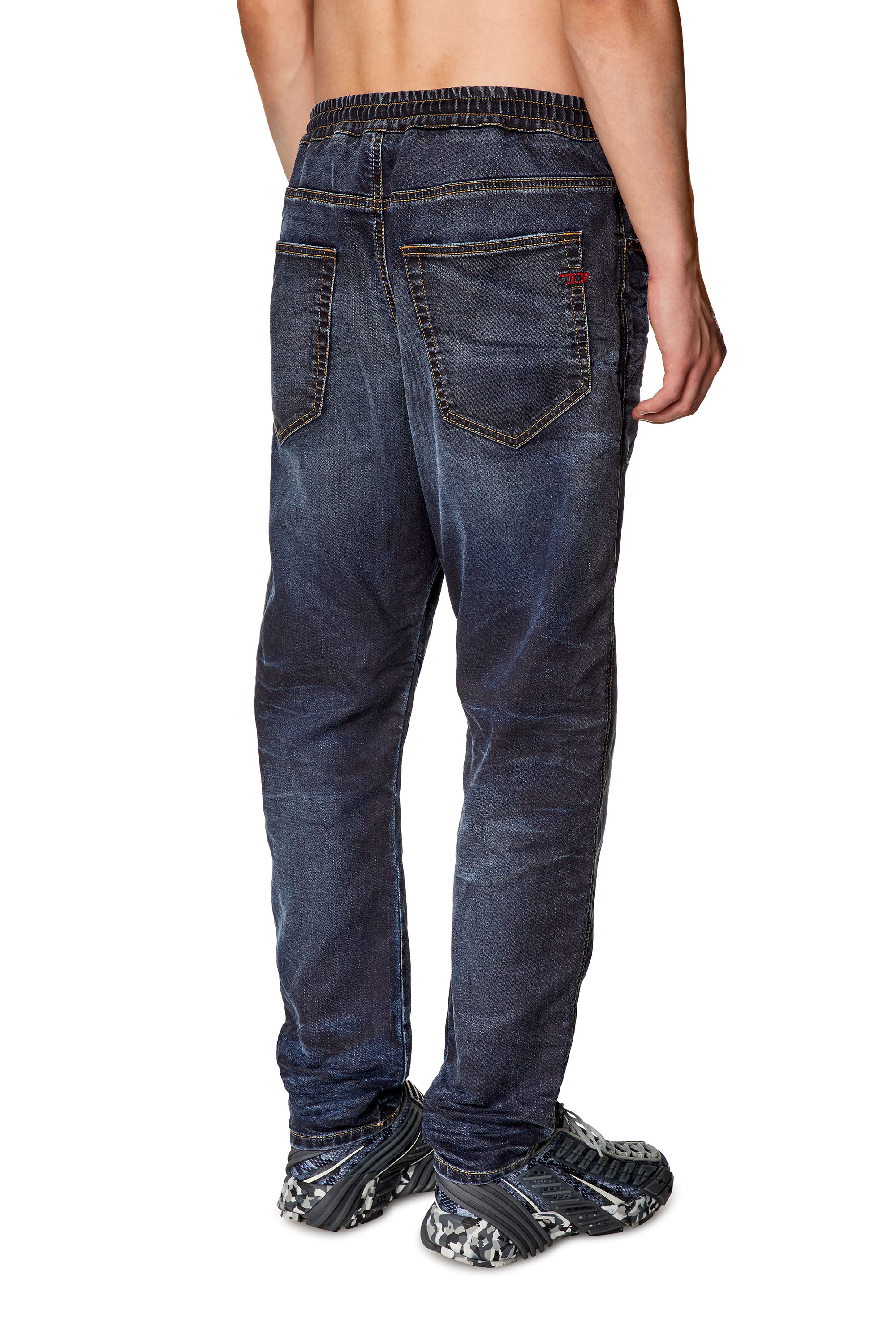 Diesel - Tapered 2040 D-Amage Joggjeans® 09I18, Azul Oscuro - Image 4