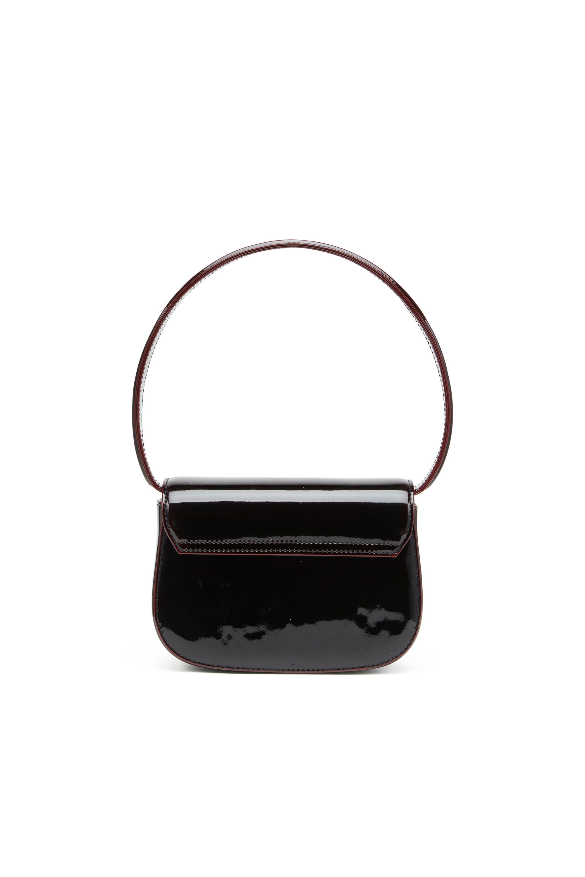 Diesel - 1DR, Woman's 1DR-Iconic 1DR bag in liquid PU in Burgundy - 3