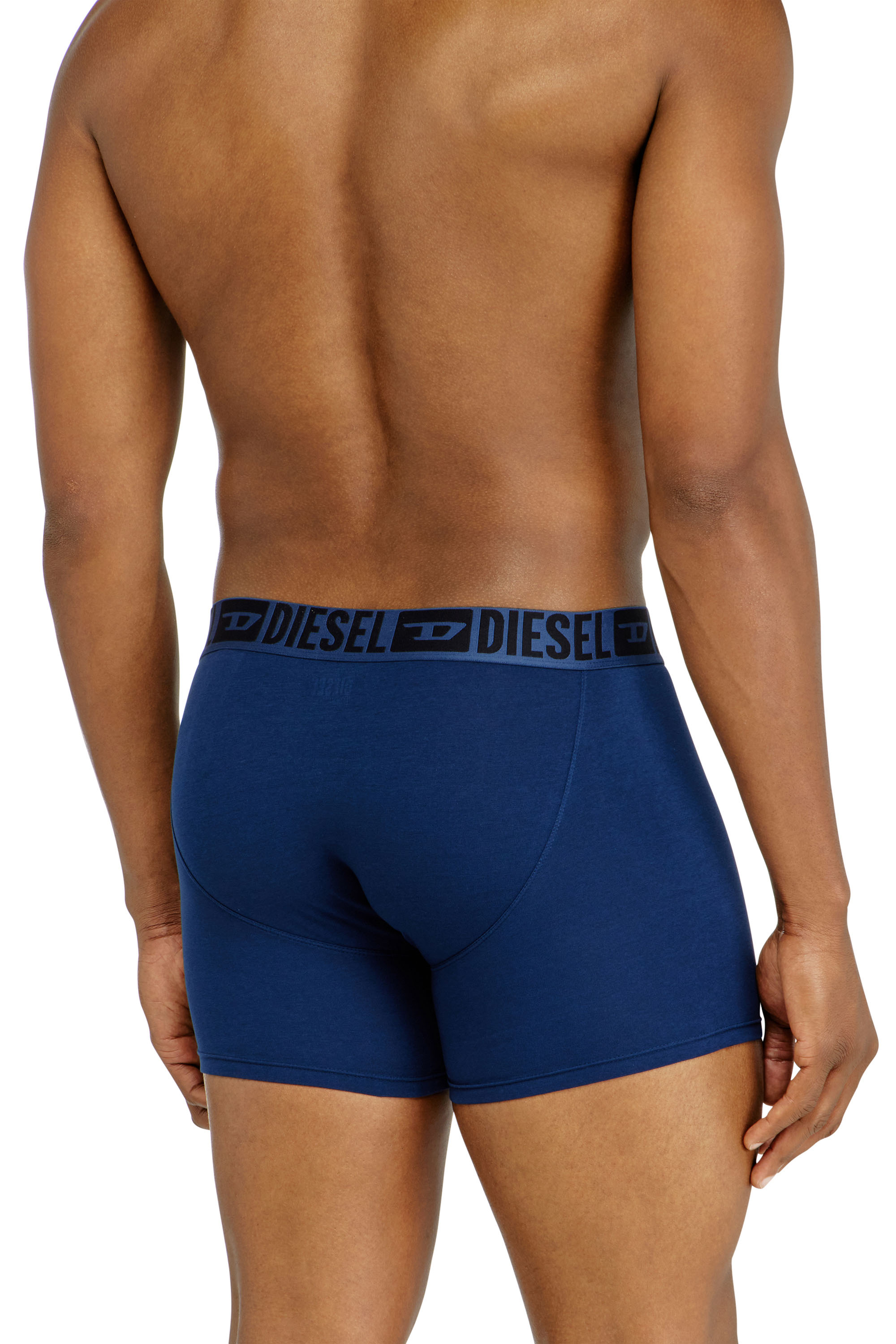 Diesel - SEBASTIAN-D-CORE-3PACK, Paquete de tres b&oacute;xers largos de algod&oacute;n stretch Hombre in Multicolor - 4