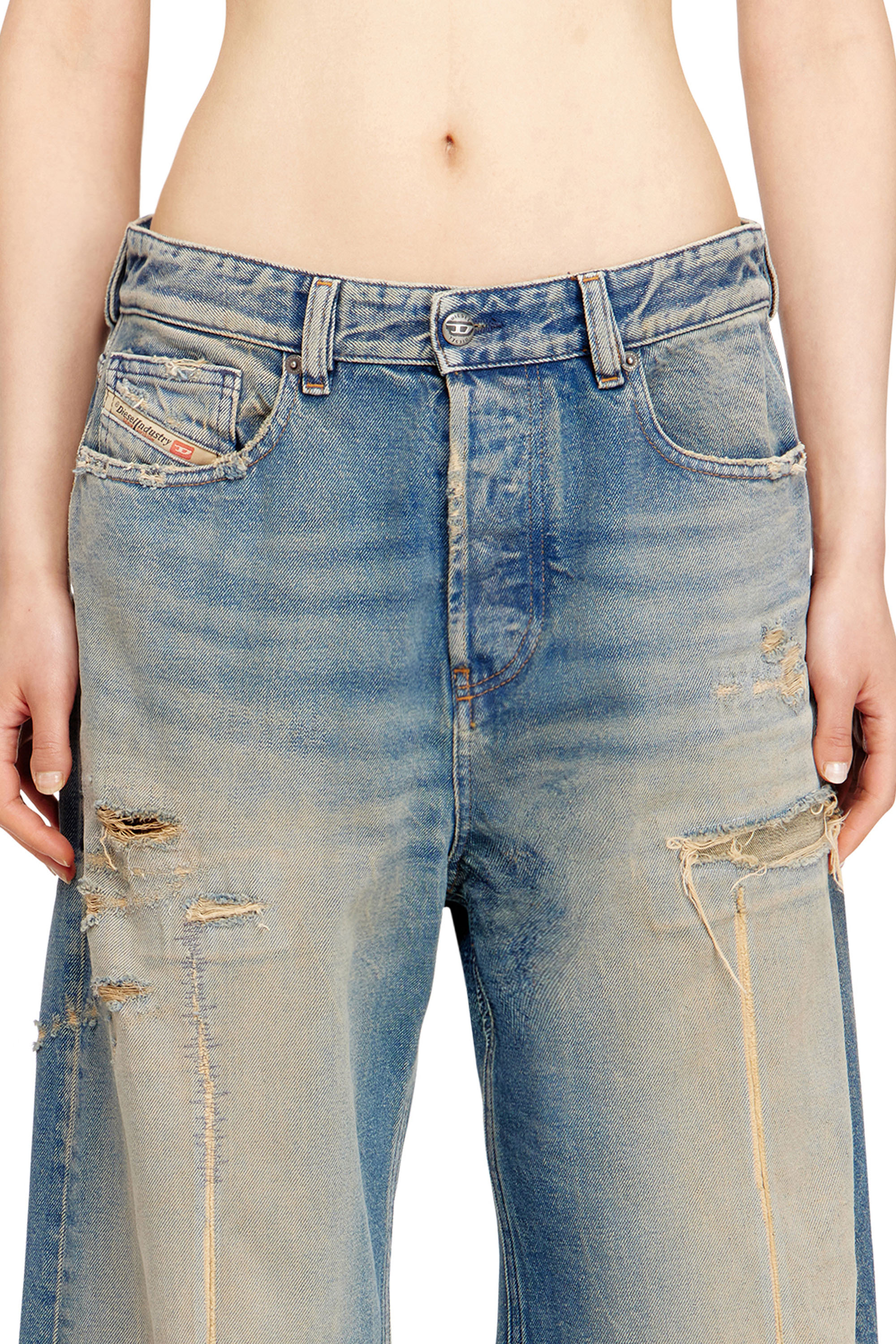 Diesel - Relaxed Jeans 1996 D-Sire 09N29 Mujer, Azul medio - 5