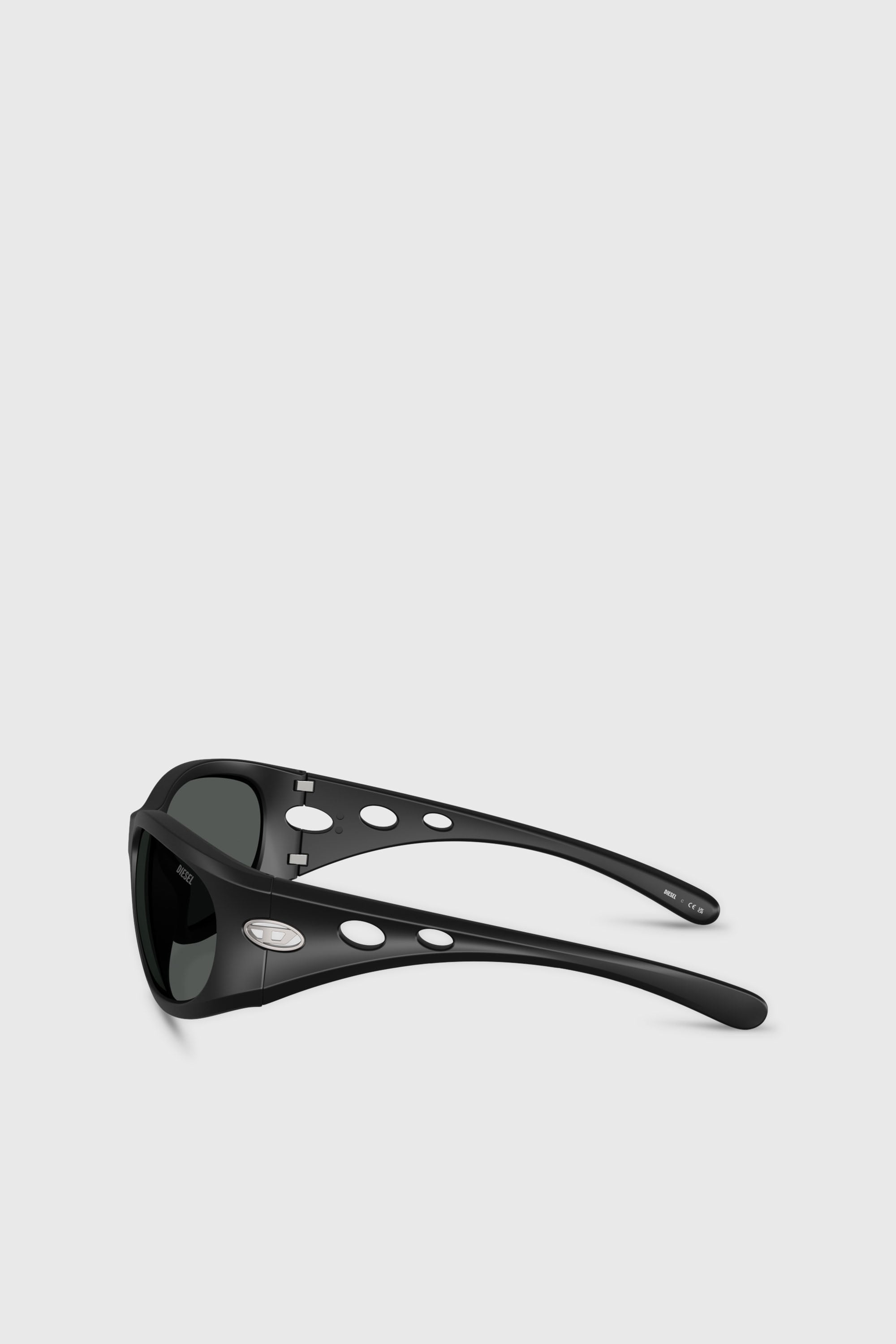 Diesel - 0DL3012U, Gafas de sol rectangulares Unisex in Negro - 2