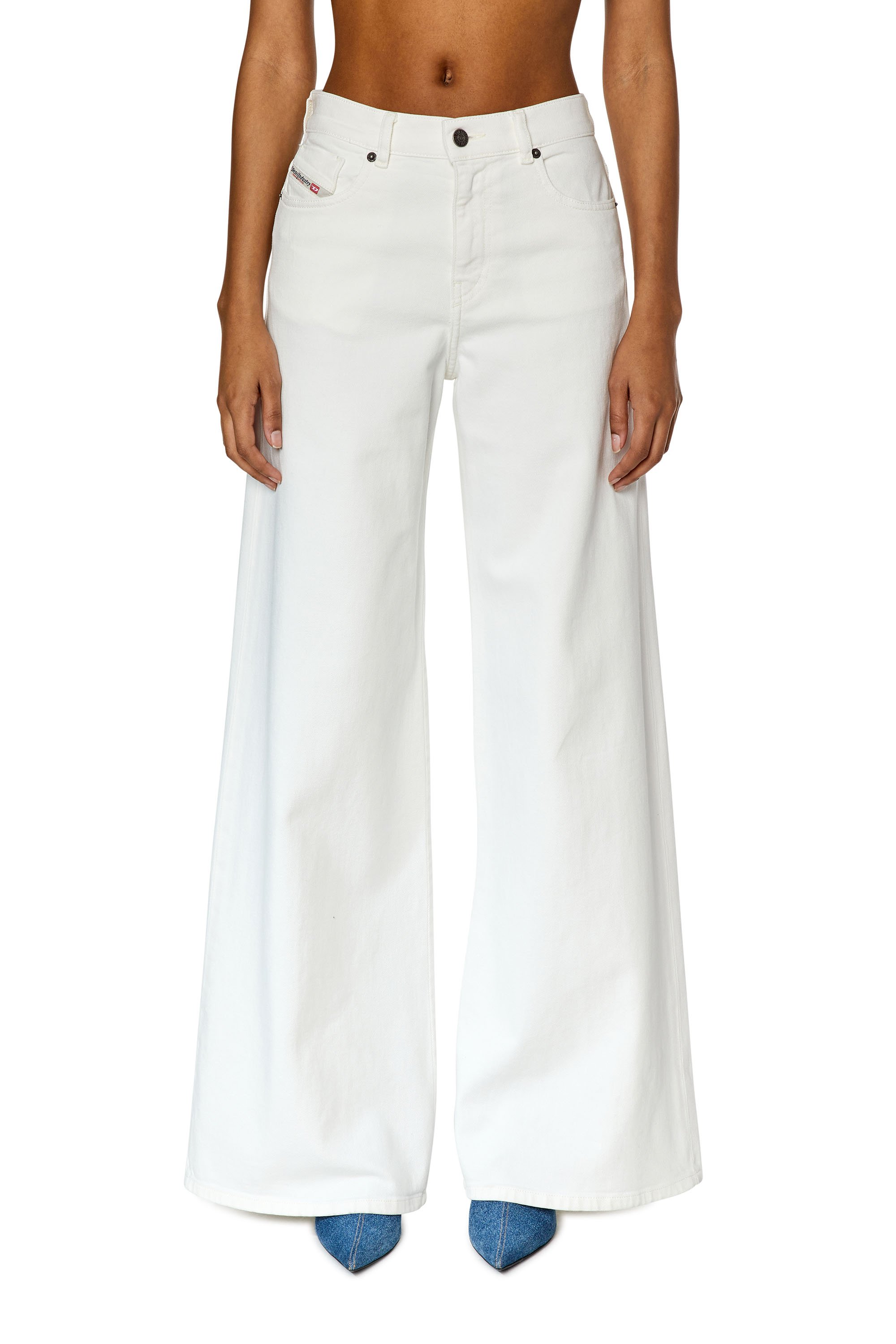 Diesel - Bootcut and Flare Jeans 1978 D-Akemi 09D63, Blanco - Image 2
